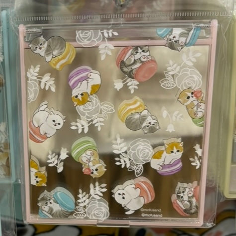 【訂貨】Mofusand 方形摺鏡 便攜鏡