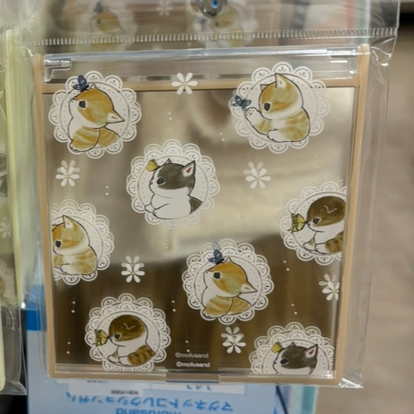 【訂貨】Mofusand 方形摺鏡 便攜鏡