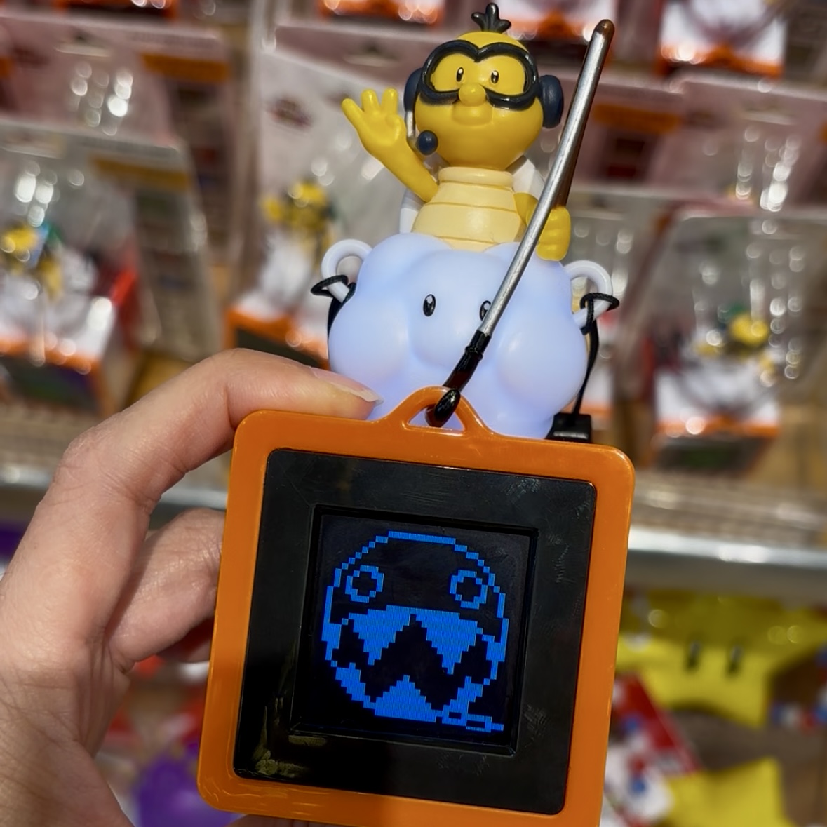 【訂貨】USJ Mario 球蓋姆 像素螢幕電子燈玩具