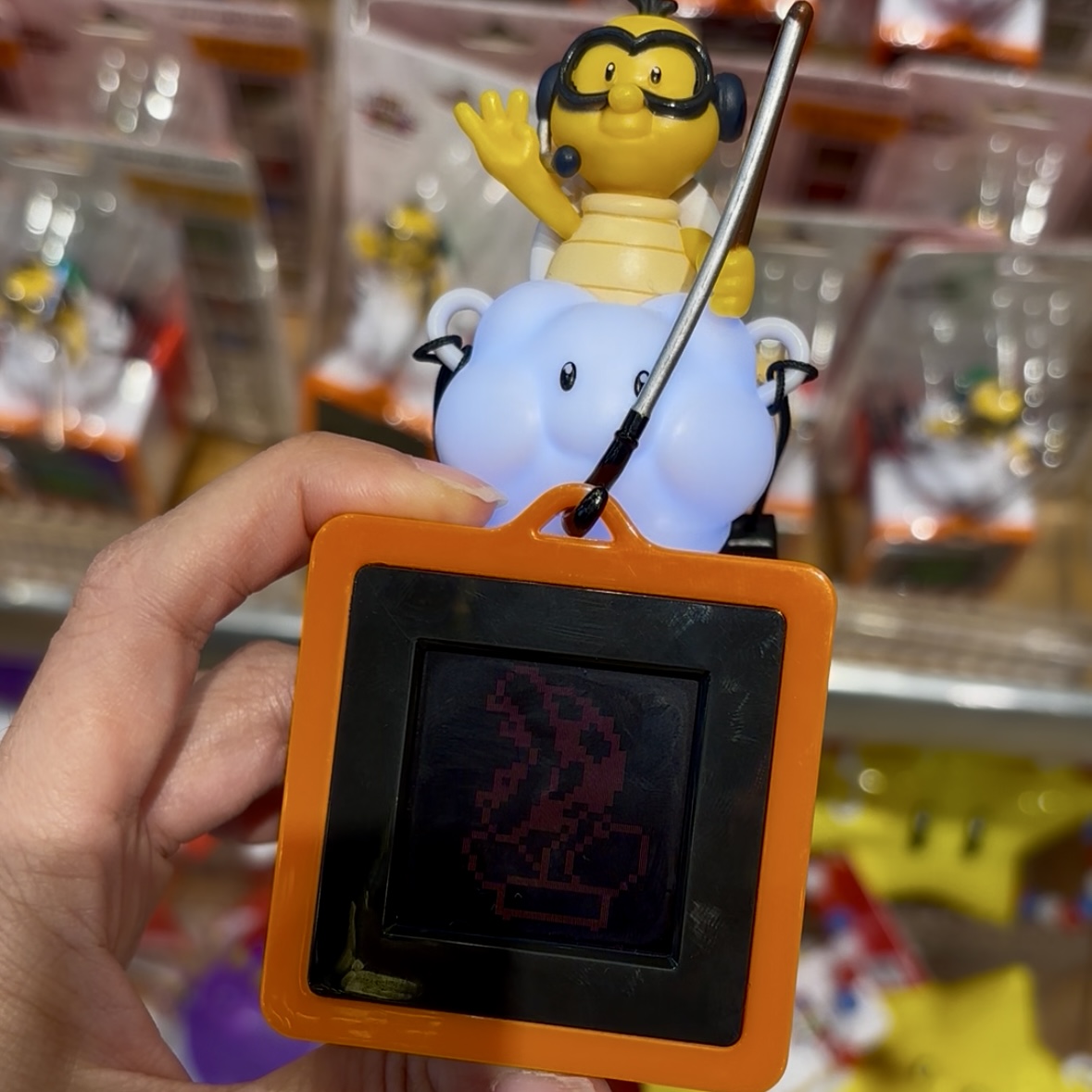 【訂貨】USJ Mario 球蓋姆 像素螢幕電子燈玩具