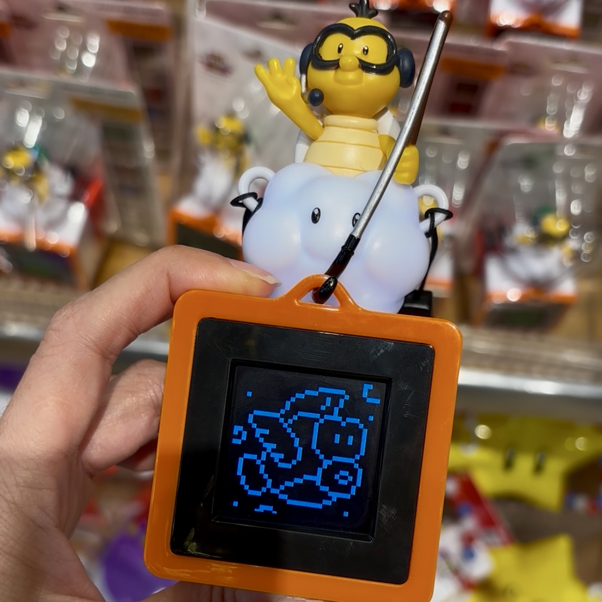 【訂貨】USJ Mario 球蓋姆 像素螢幕電子燈玩具