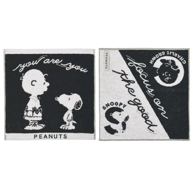 【訂貨】USJ Peanuts Snoopy & Charlie Monotone 黑白系列 毛巾