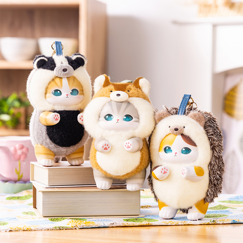 新品 mofusand Nordic Kittens キラメッコ コンプBOX Pre-order】Mofusand Kiramekko Nordic Kittens Mascot Keychain Blind Box