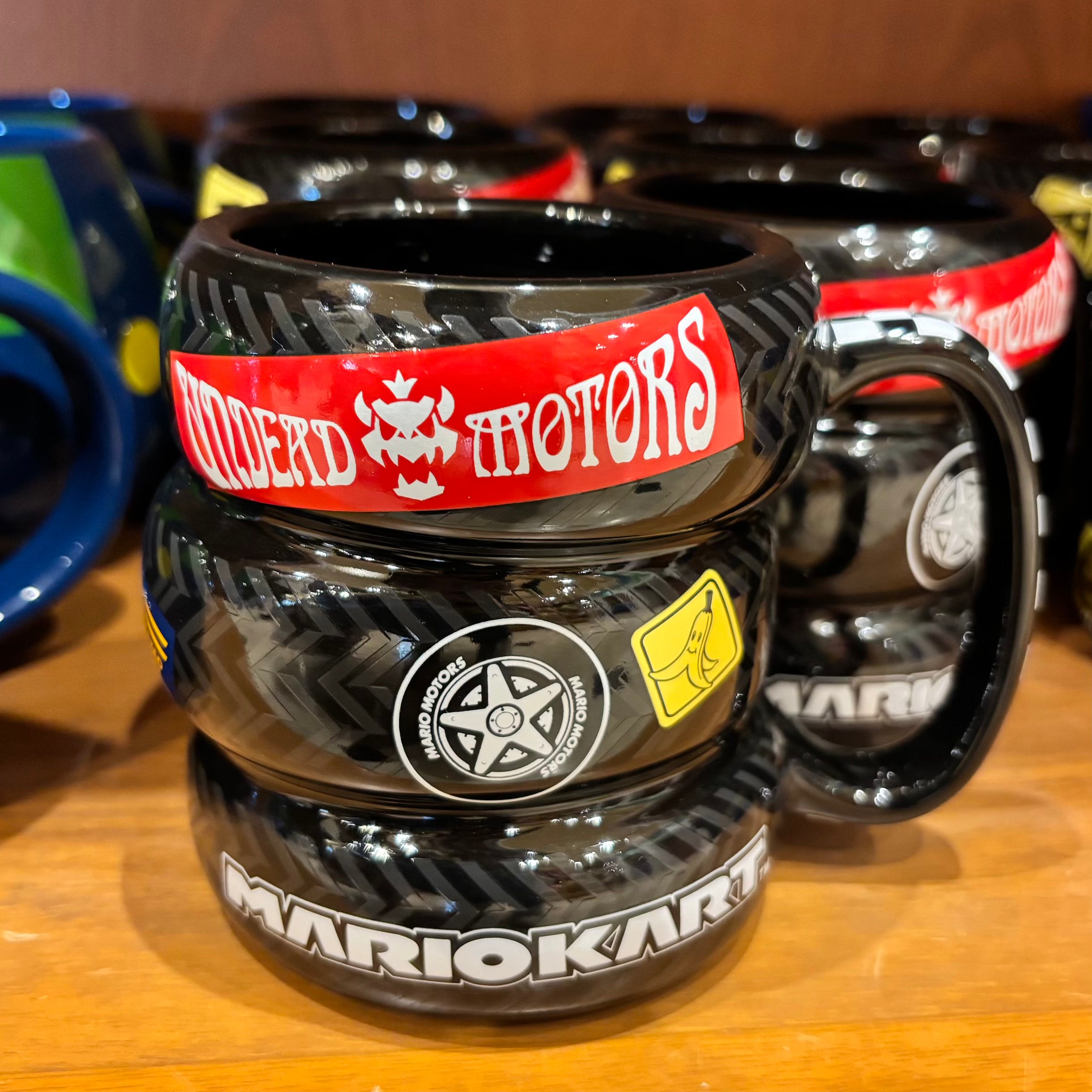 USJ Mario Kart 陶瓷水杯 (黑)