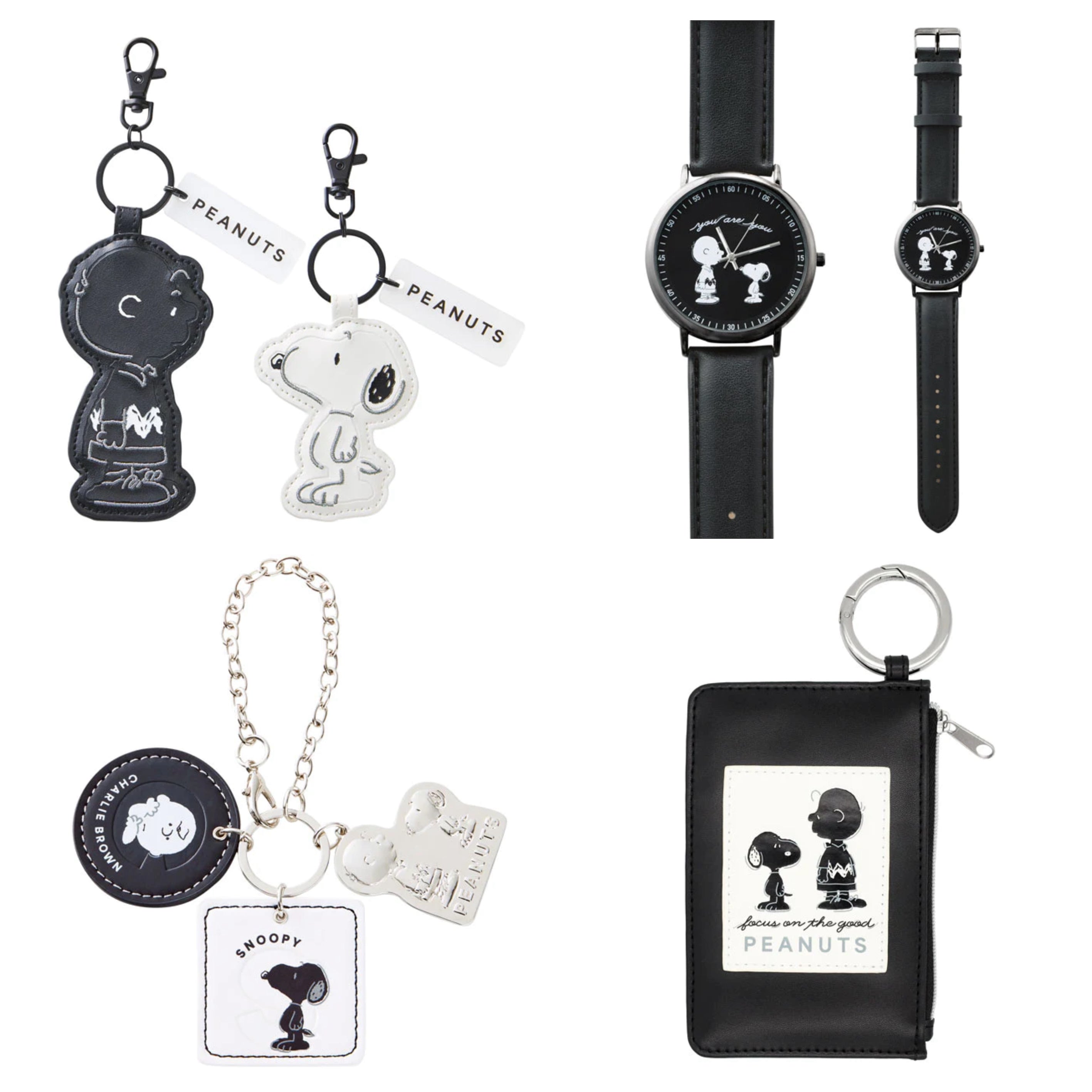 【訂貨】USJ Peanuts Snoopy & Charlie Monotone 黑白系列