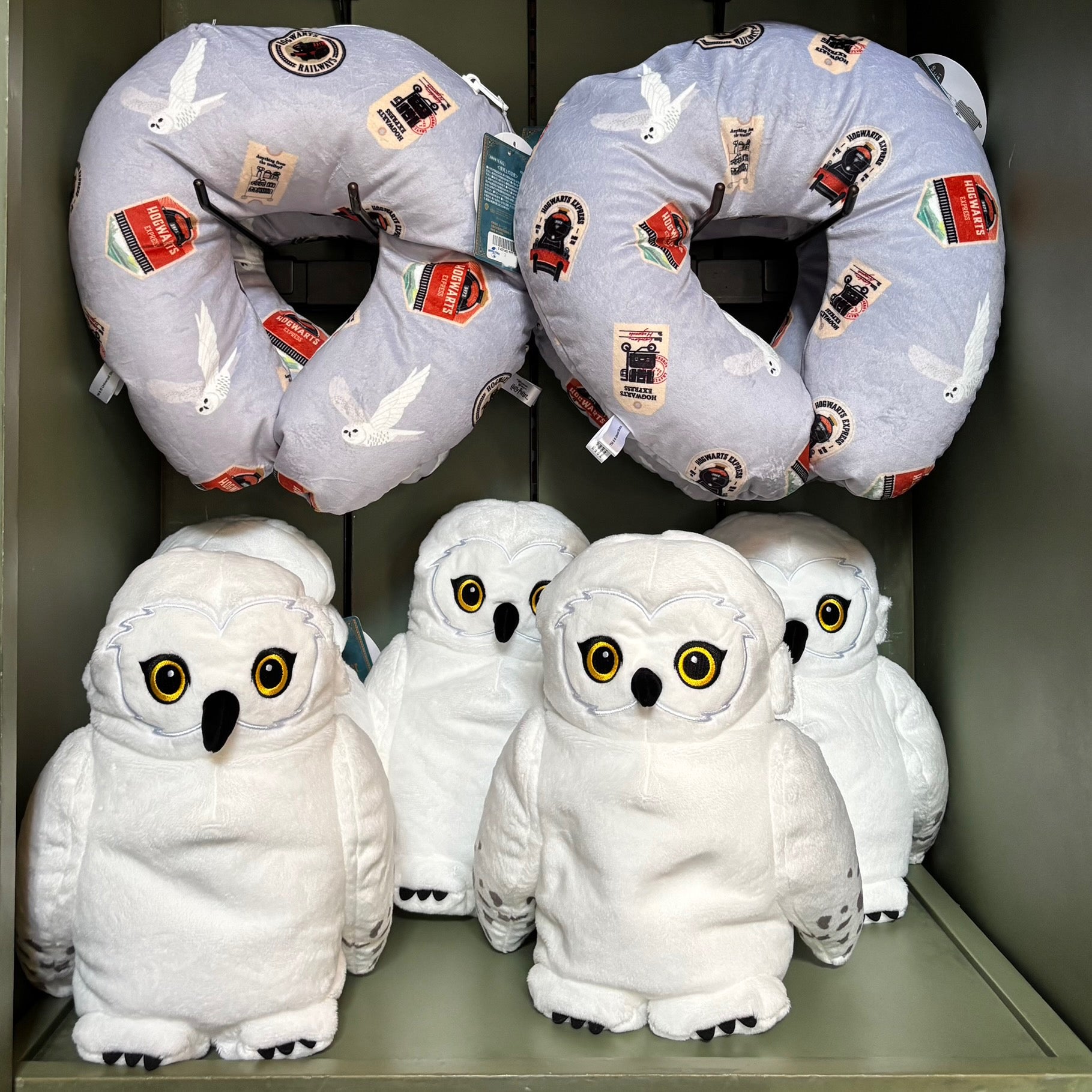 USJ 哈利波特 貓頭鷹 公仔旅行頸枕 Travel Pillow