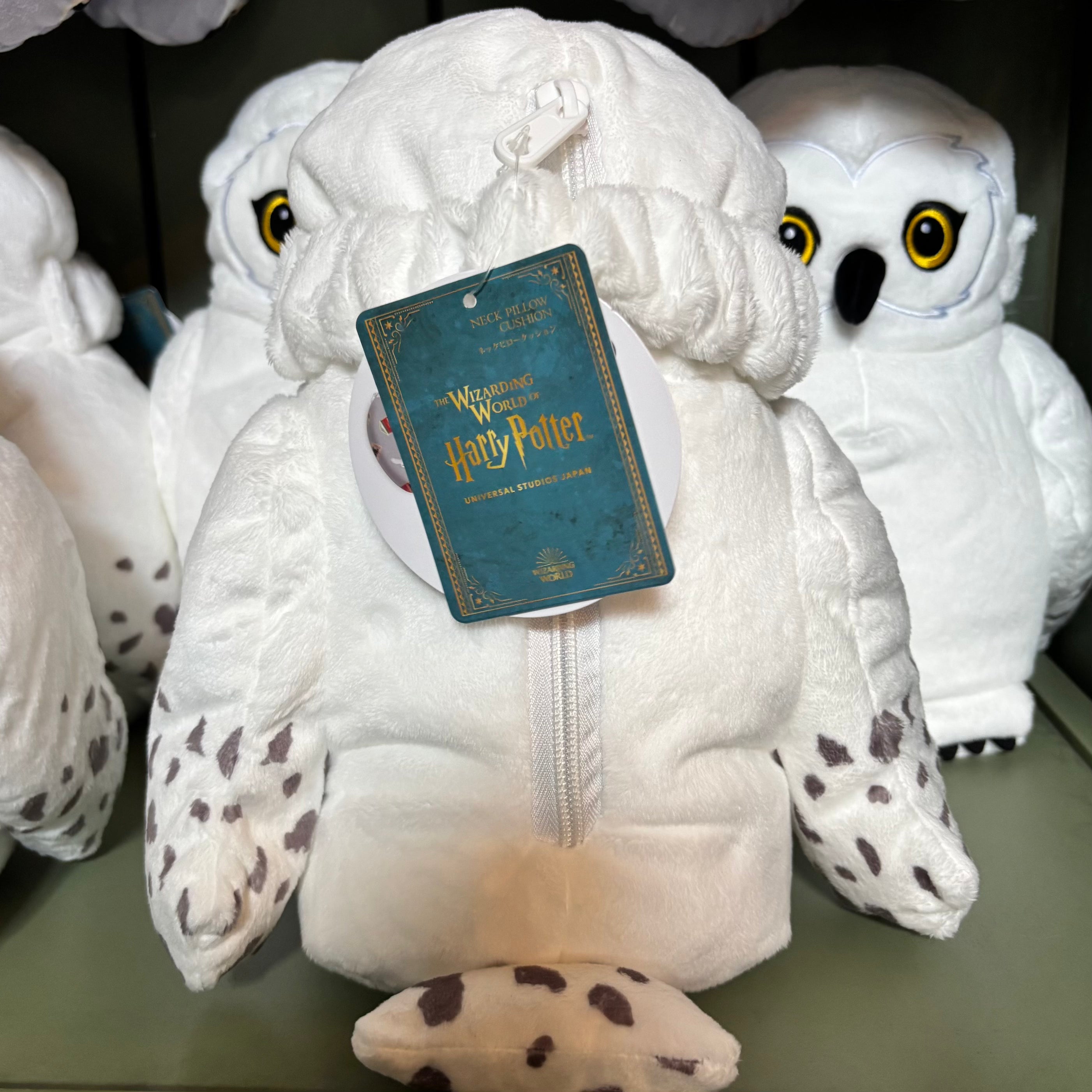 USJ 哈利波特 貓頭鷹 公仔旅行頸枕 Travel Pillow