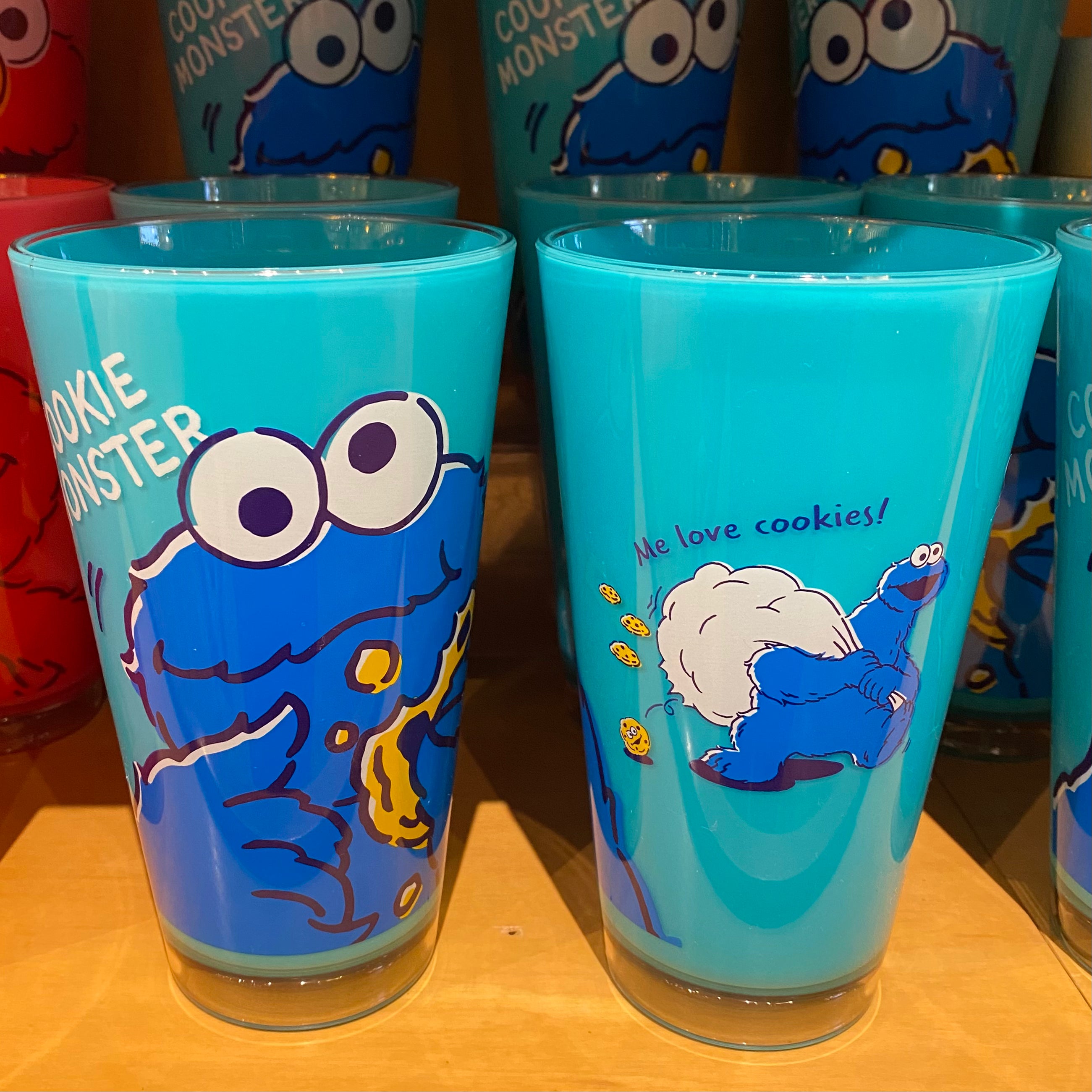 【訂貨】USJ 芝麻街 高身膠水杯