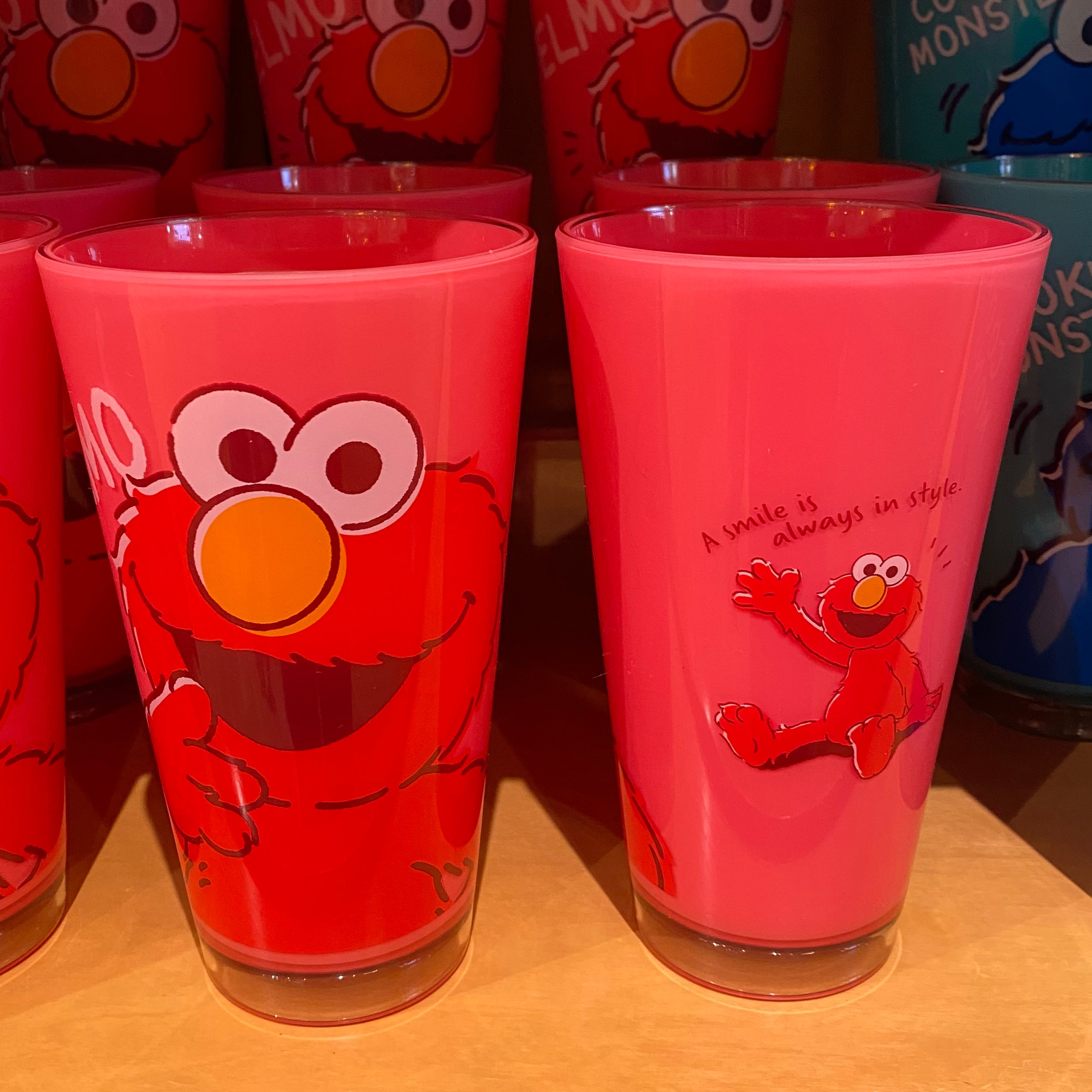 【訂貨】USJ 芝麻街 高身膠水杯