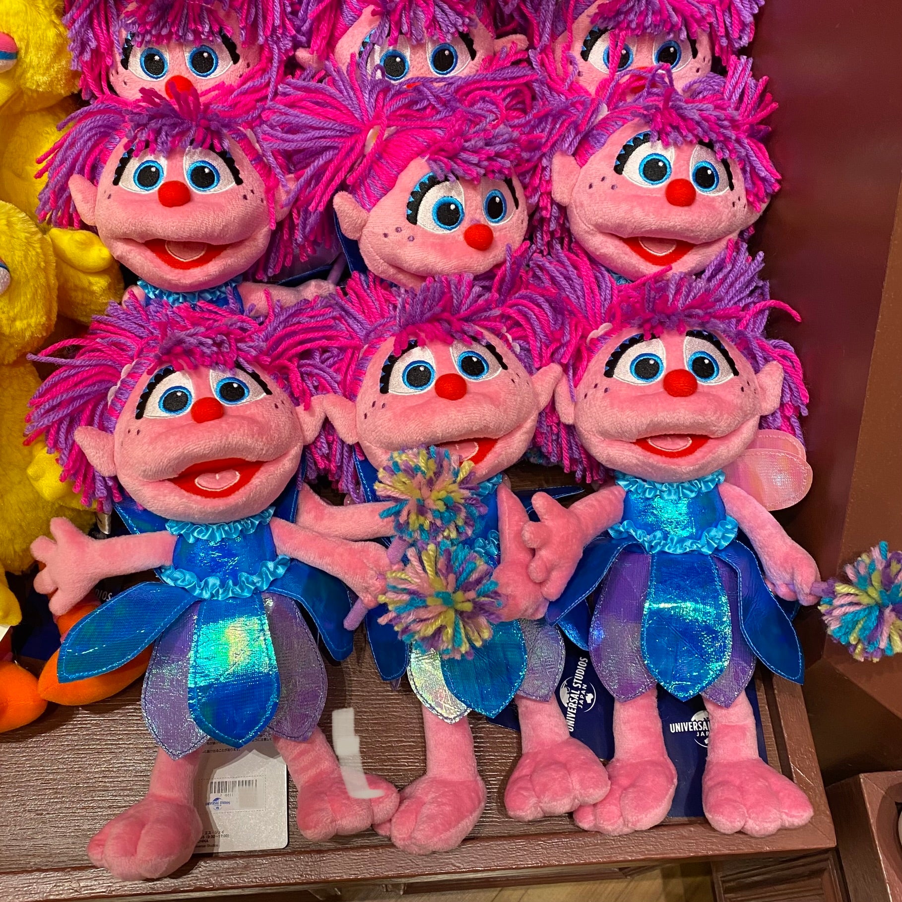 訂貨】USJ 芝麻街Abby公仔