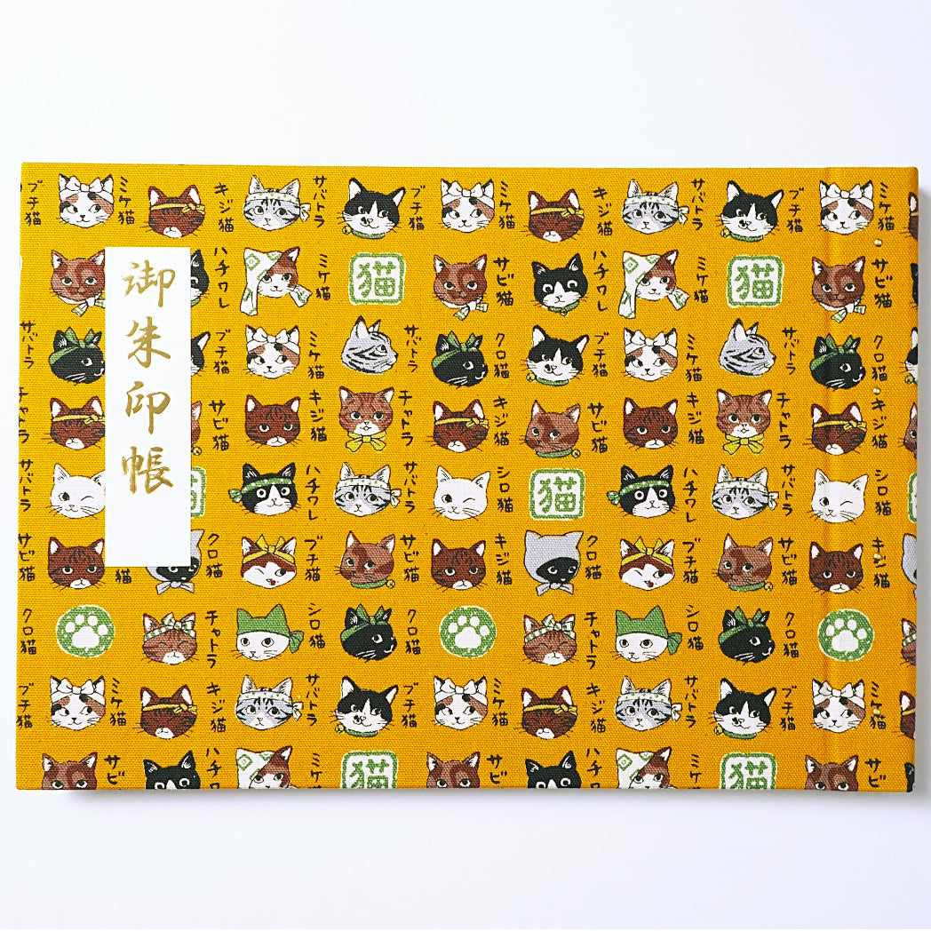 日本御朱印帳（和貓，大）