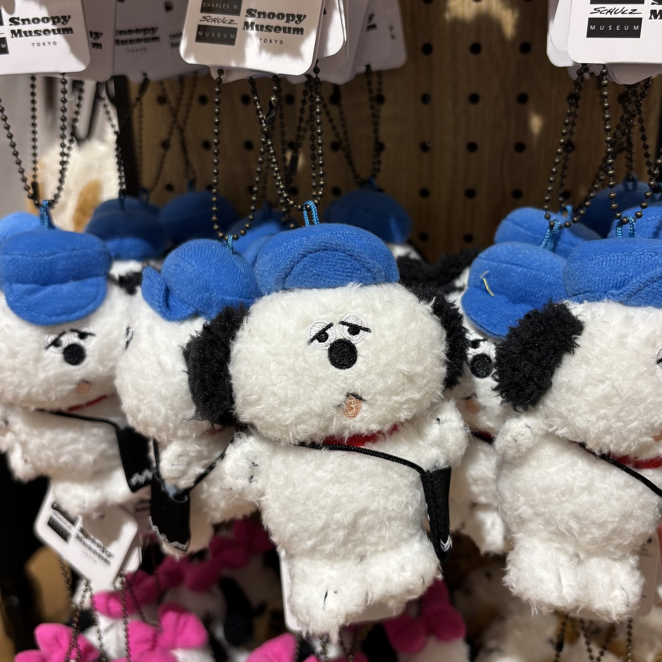 【訂貨】Snoopy Museum 東京史努比博物館 - Olaf 公仔掛飾（小黑袋）