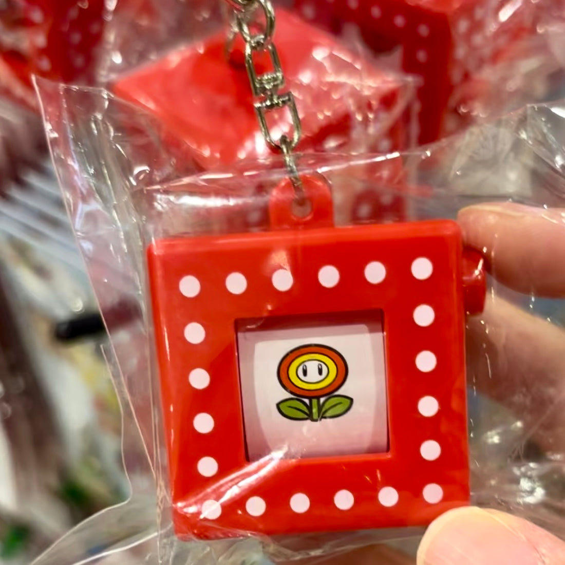 USJ Mario 轉轉方塊鑰匙扣