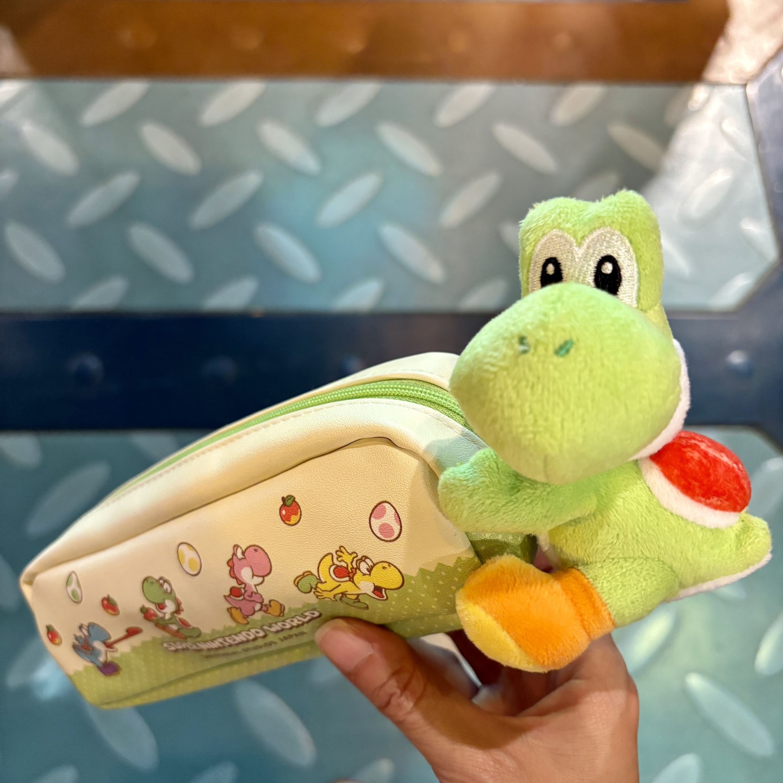 【訂貨】USJ 任天堂世界 耀西 Yoshi 公仔筆袋