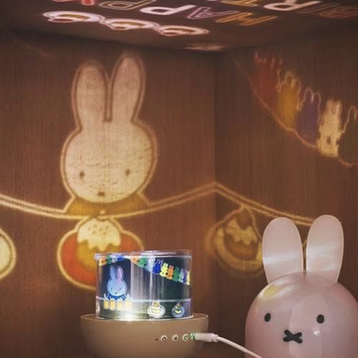 Studio Clip x Miffy Starry Sky Projector Light Planetarium Room Light