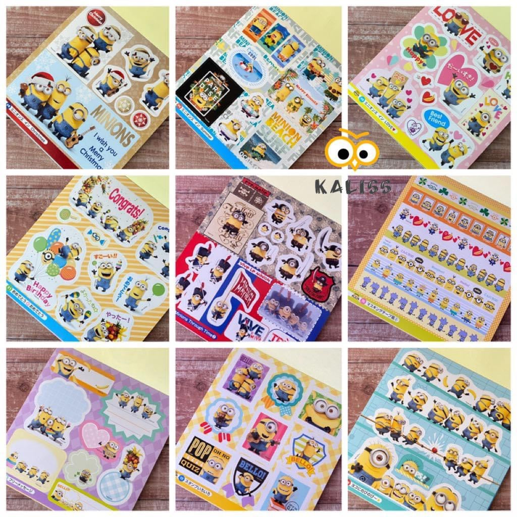 【現貨】Minions Sticker Book 第一代貼紙簿