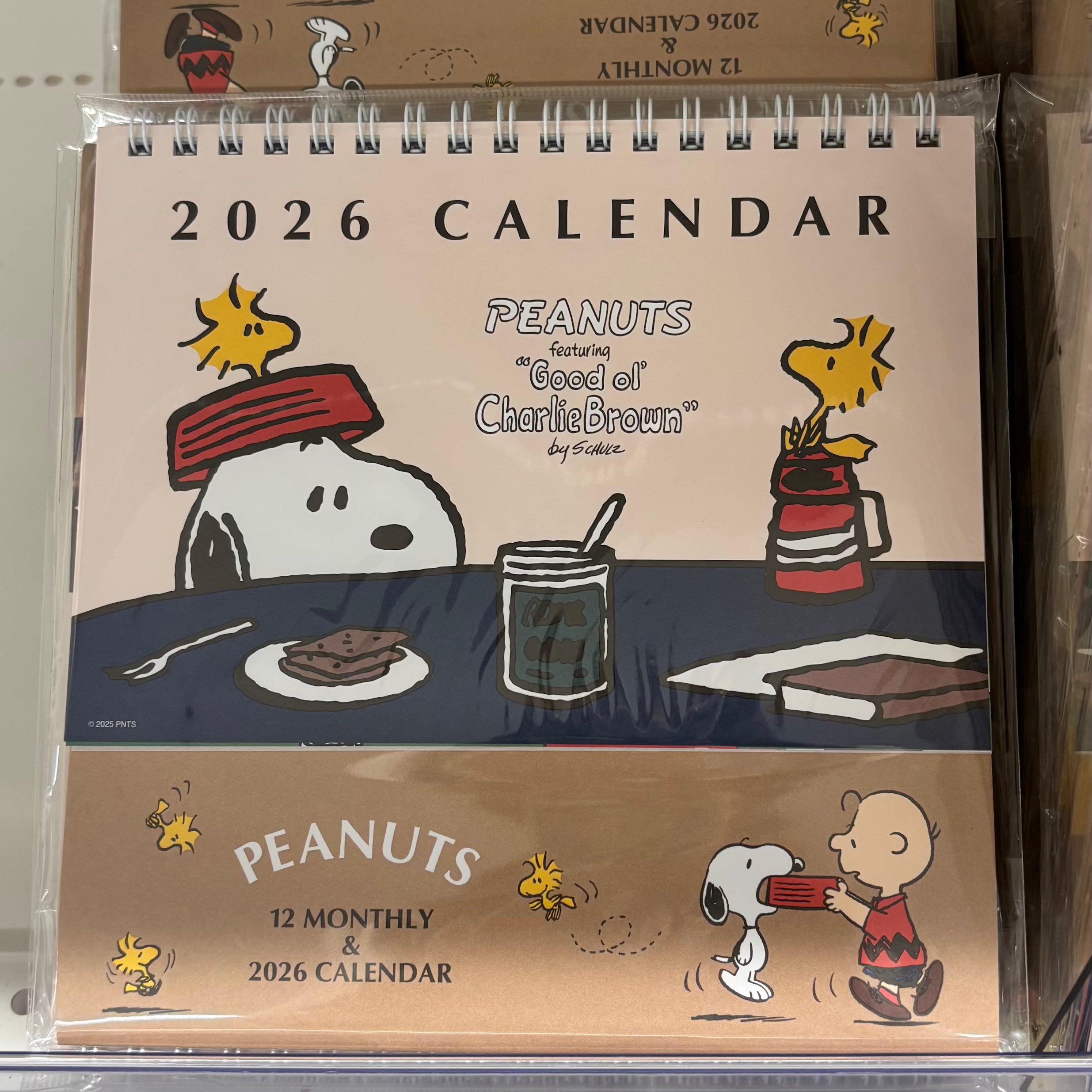 Snoopy 2026 座檯月曆 - Peanuts Featuring Good of Charlie Brown