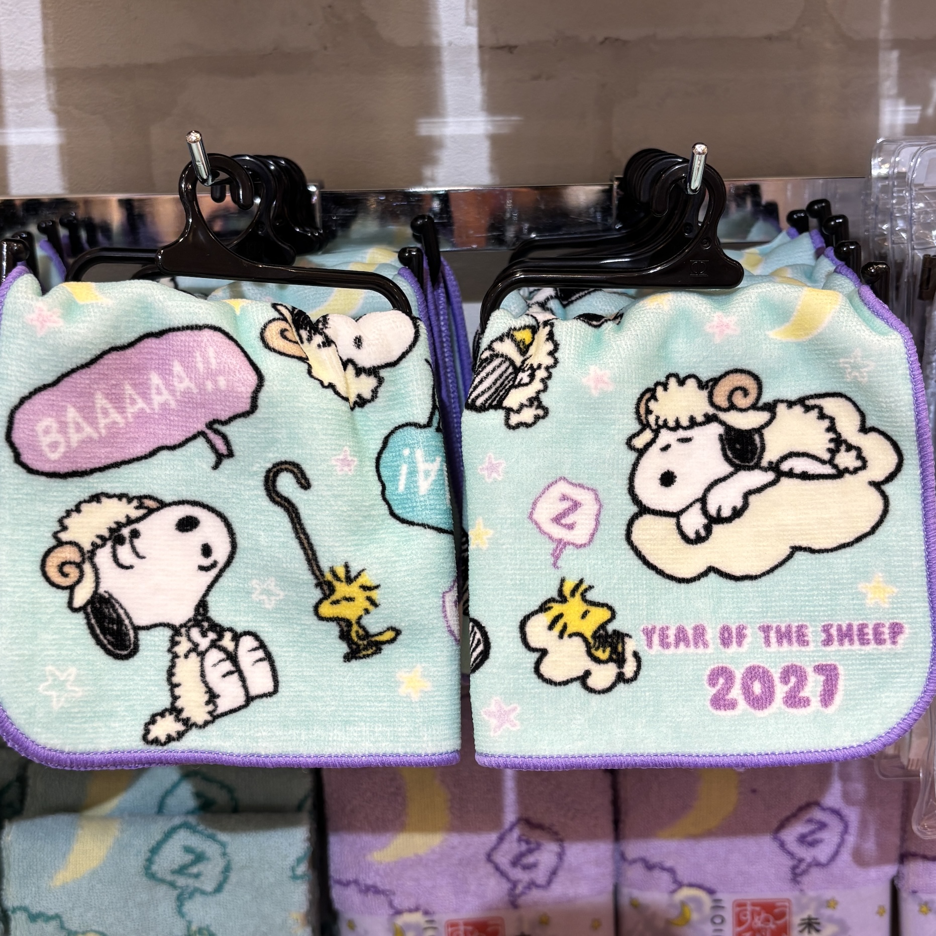 【訂貨】Snoopy 史努比 2027 羊年生肖系列 - 小毛巾