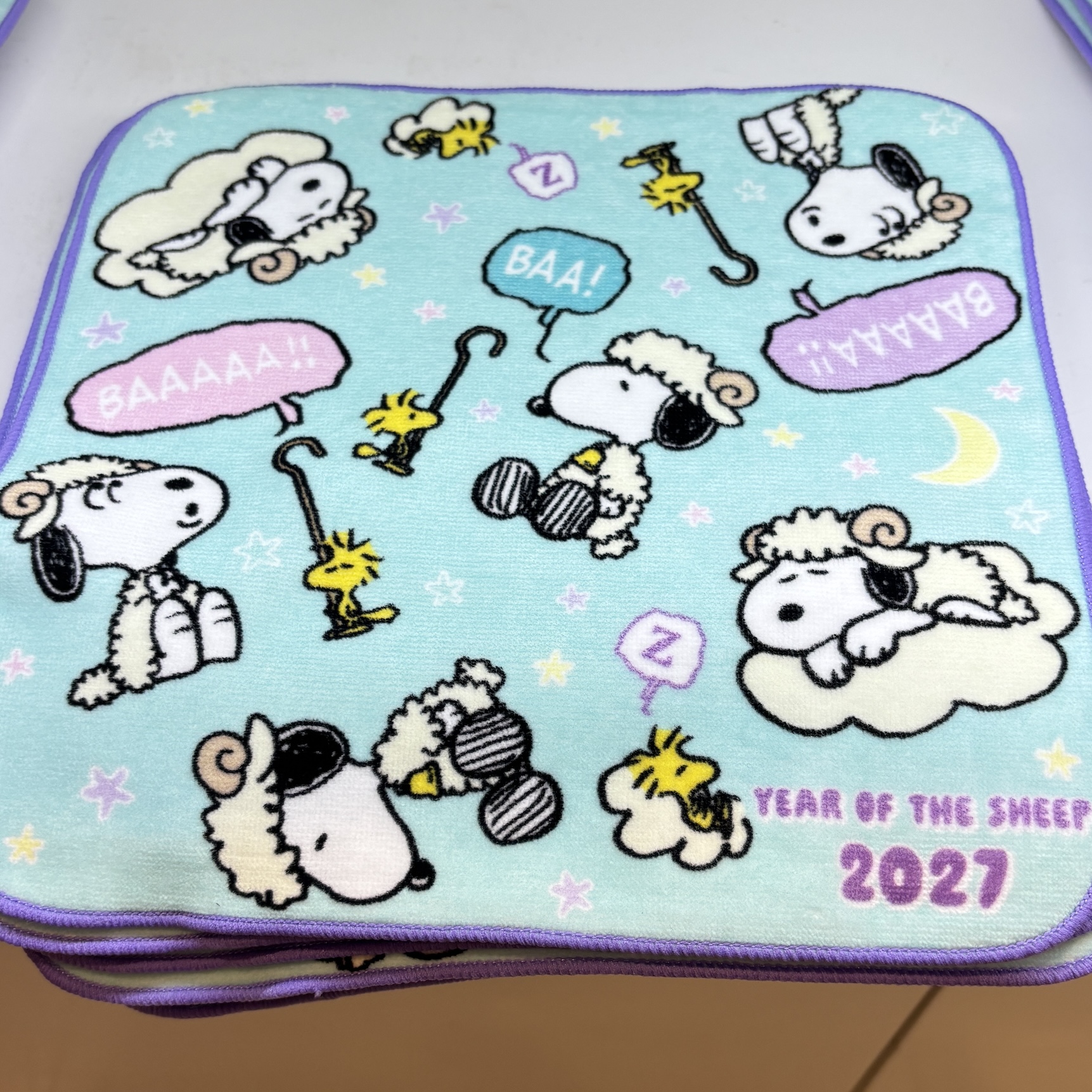 【訂貨】Snoopy 史努比 2027 羊年生肖系列 - 小毛巾