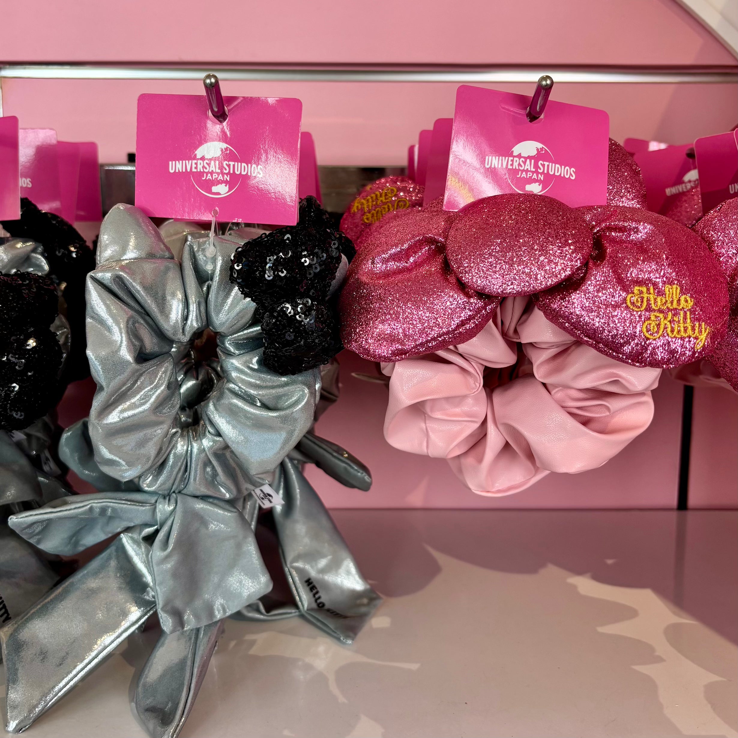 USJ Hello Kitty 蝴蝶結橡筋髮圈