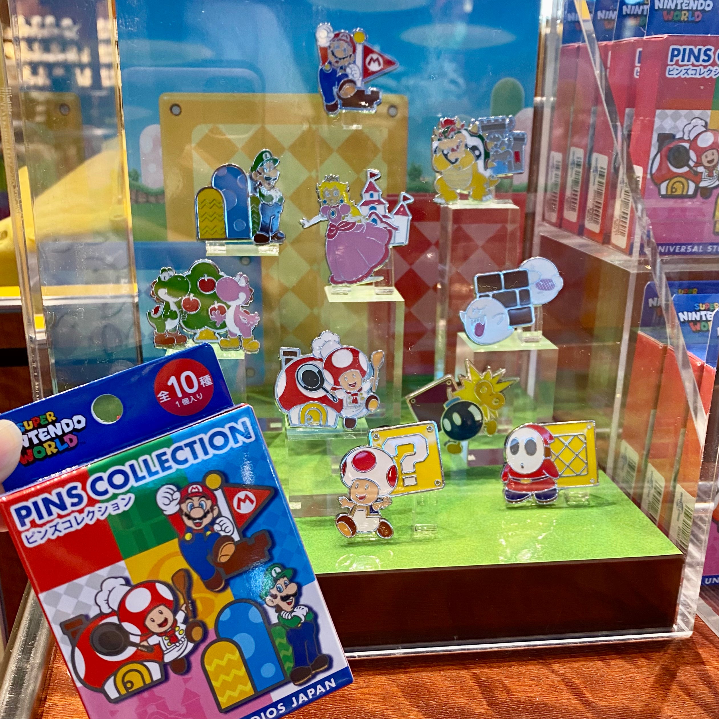 【訂貨】USJ Nintendo World 襟章（隨機抽）