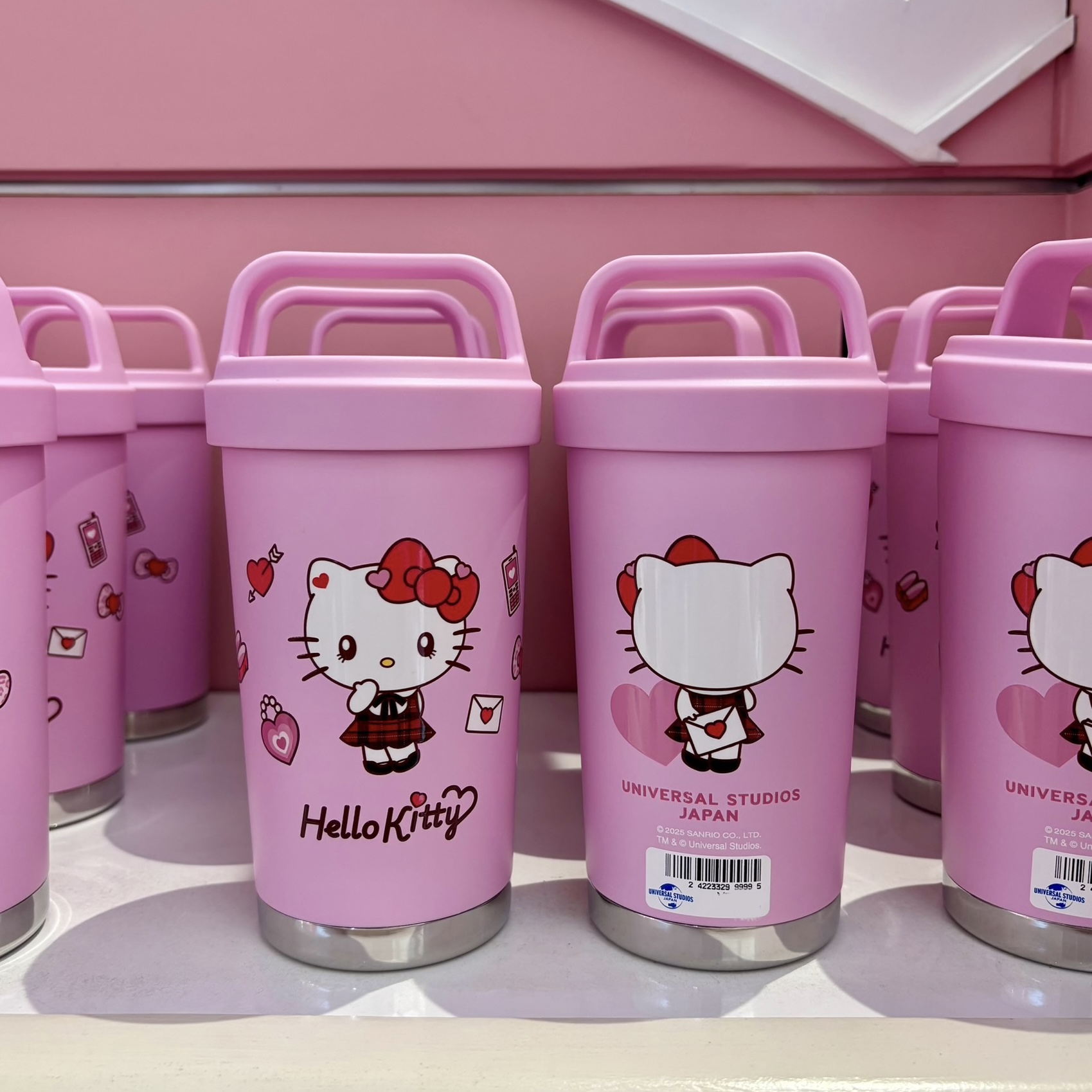 【訂貨】USJ Hello Kitty 不鏽鋼保溫隨行杯 350ml