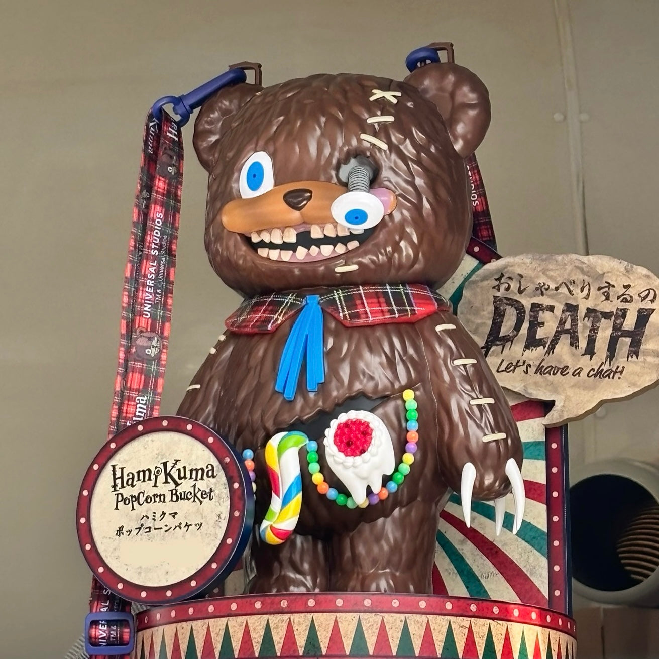 USJ Halloween 2025 - Hami-kuma 爆谷桶 爆米花桶（會發聲）