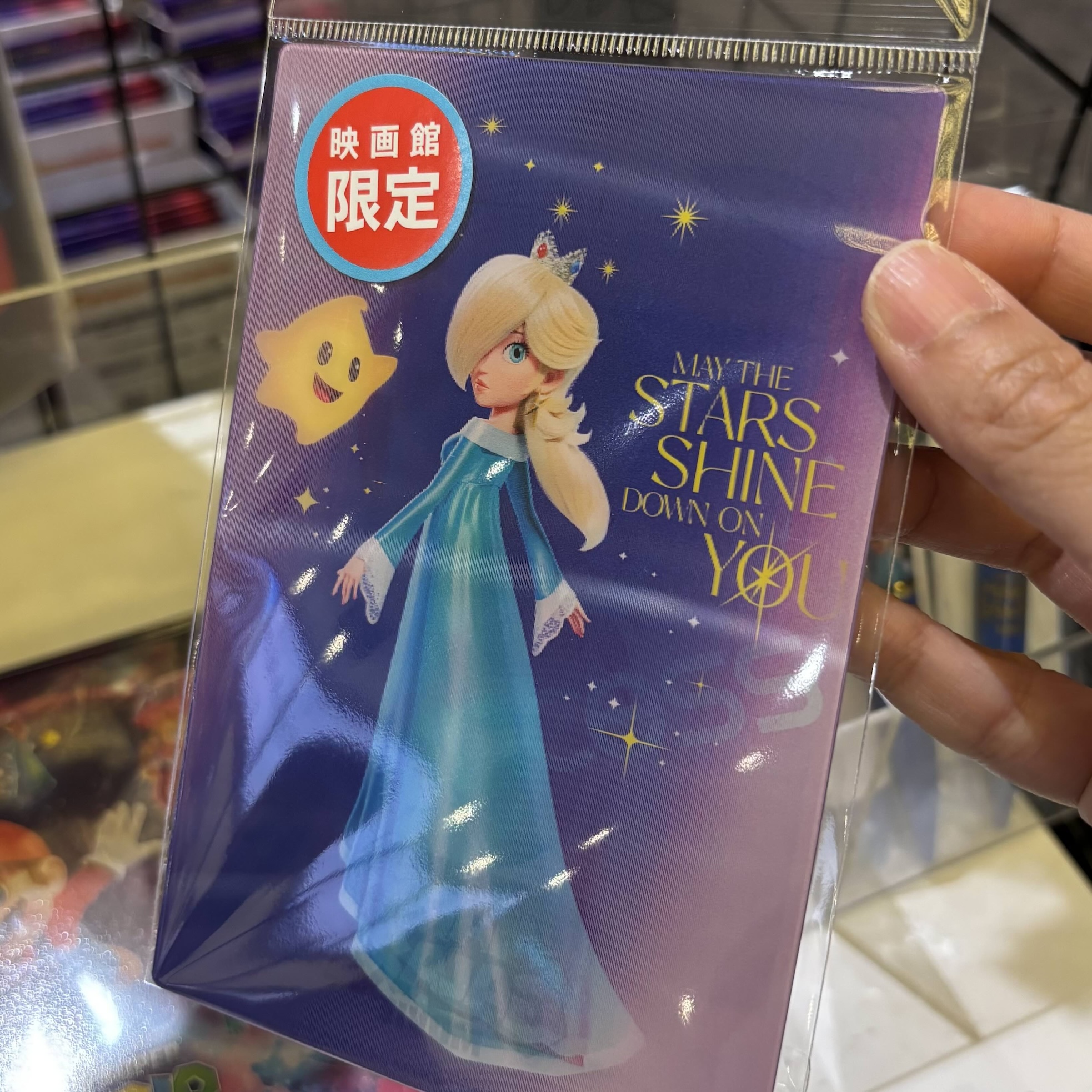 【訂貨】The Super Mario Galaxy Movie 劇場限定商品 - Mario Yoshi Peach Rosetta 立體明信片 