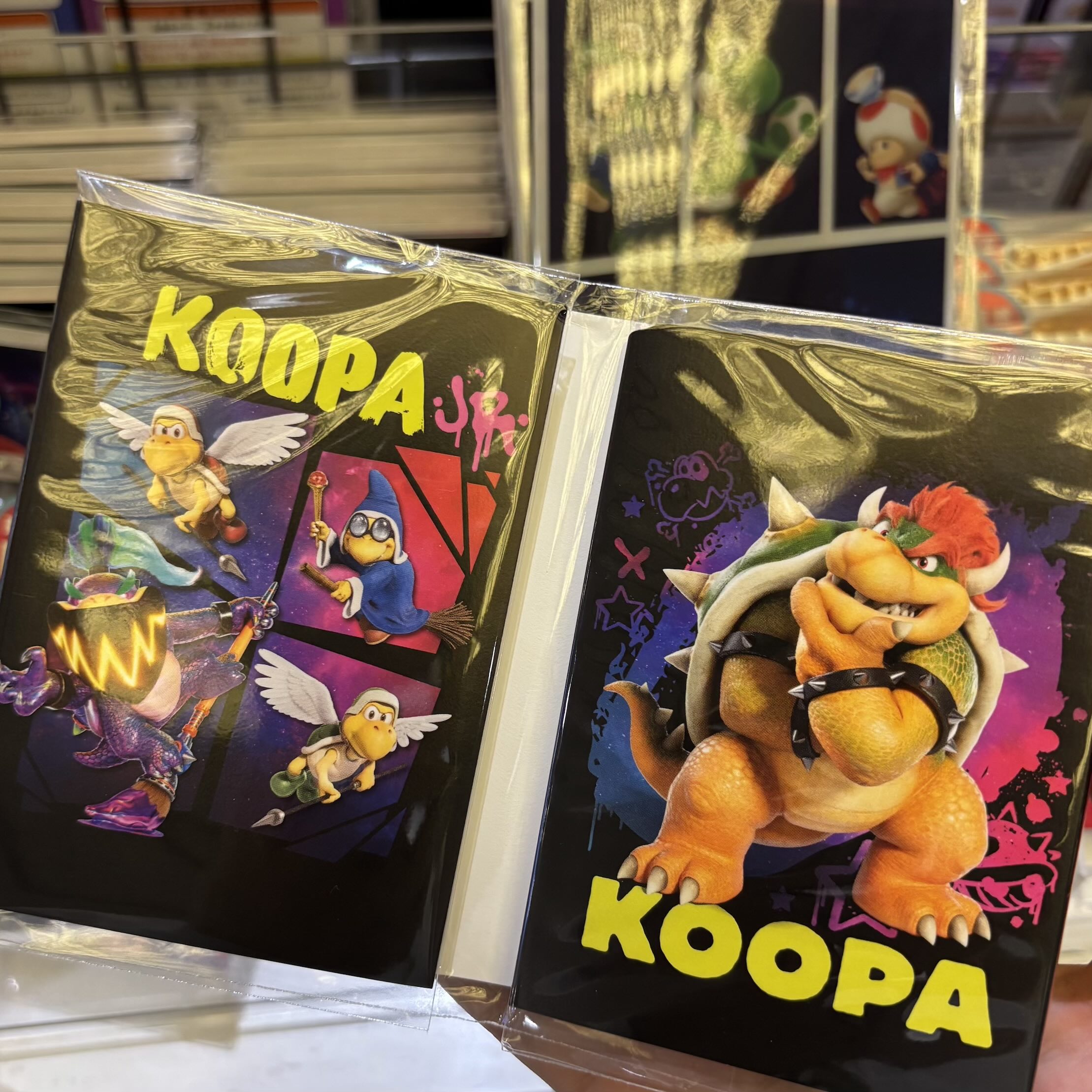 【訂貨】The Super Mario Galaxy Movie 劇場限定商品 - 翻頁式便條本