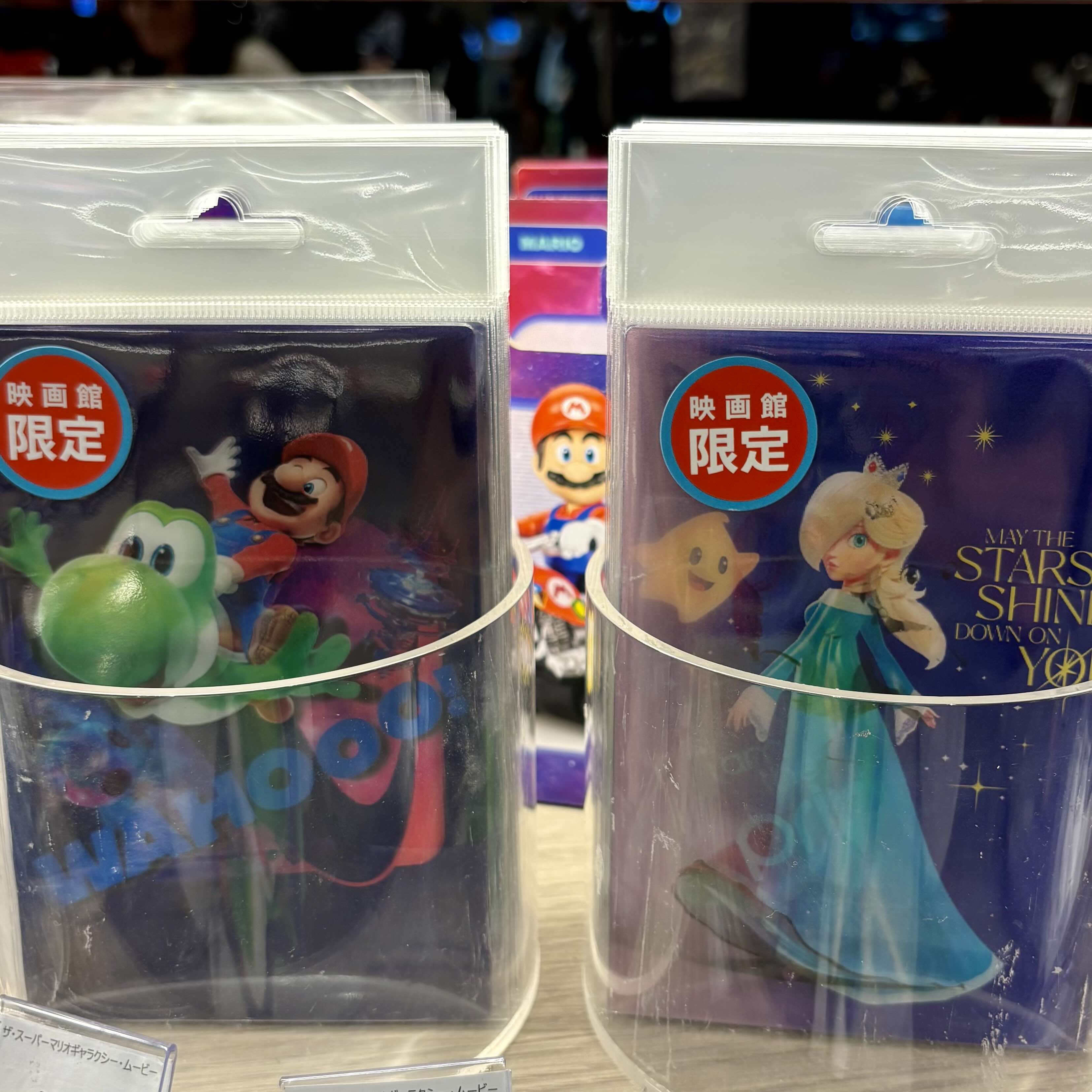 【訂貨】The Super Mario Galaxy Movie 劇場限定商品 - Mario Yoshi Peach Rosetta 立體明信片 