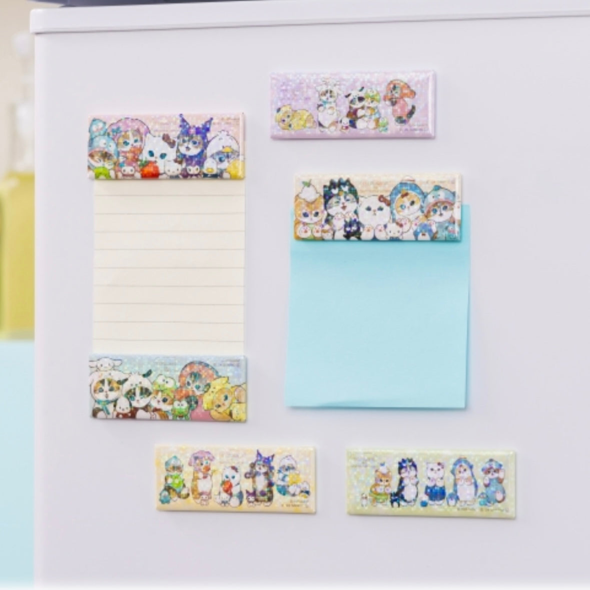 【訂貨】Mofusand x Sanrio 聯乘系列 第二彈 - 閃閃磁石 磁貼