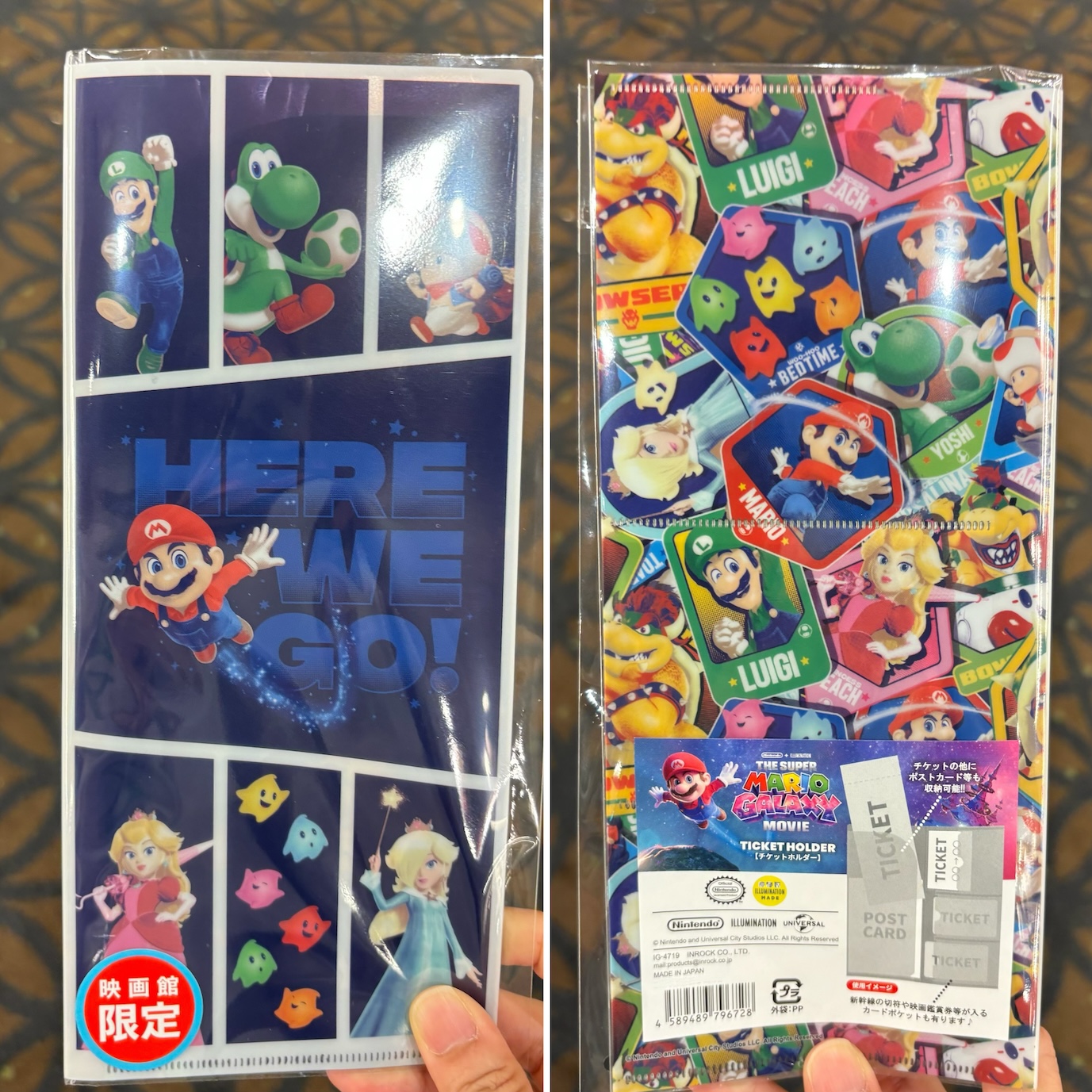 【訂貨】The Super Mario Galaxy Movie 劇場限定商品 - Ticket Holder