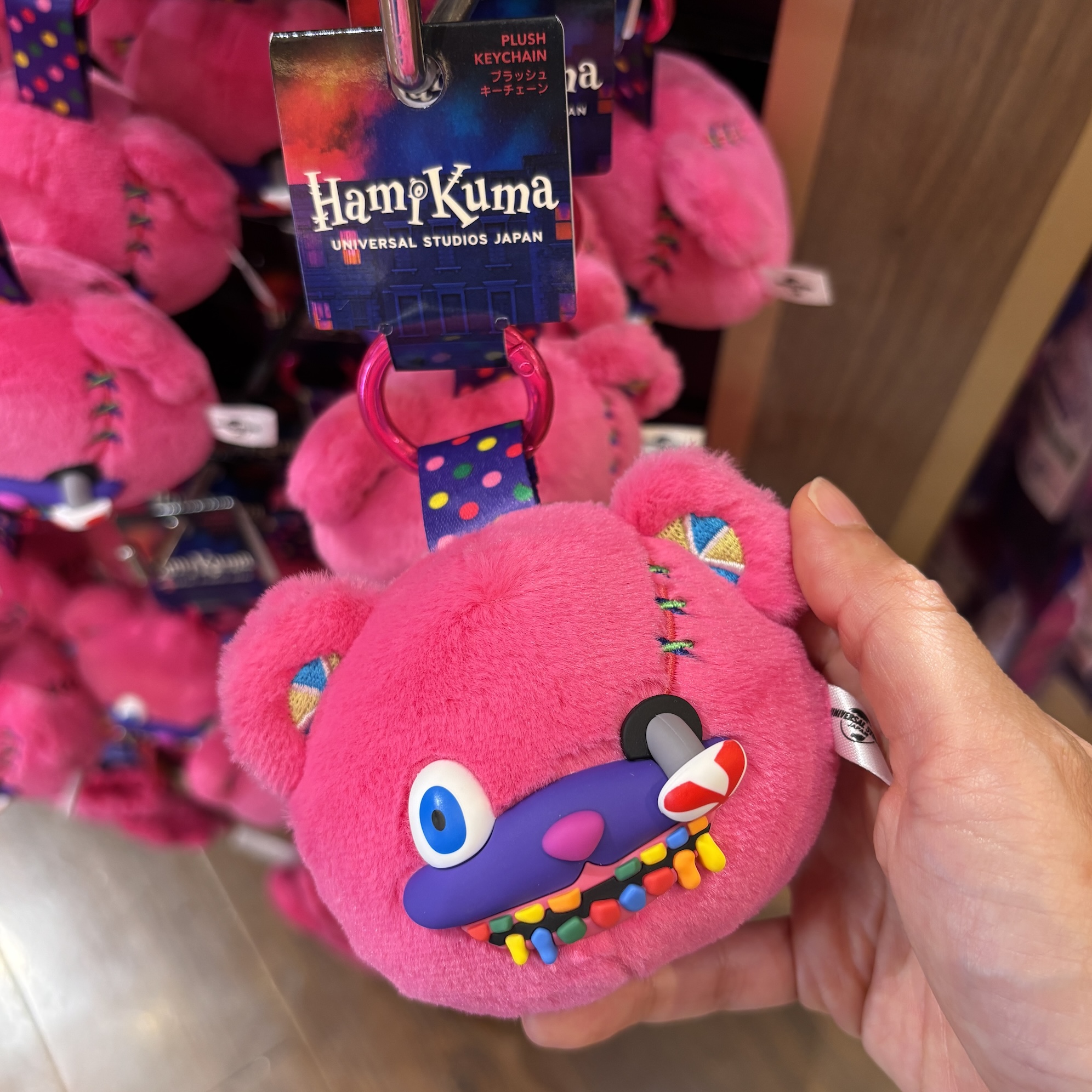 【訂貨】USJ Halloween - Hami-kuma 熊仔頭掛飾