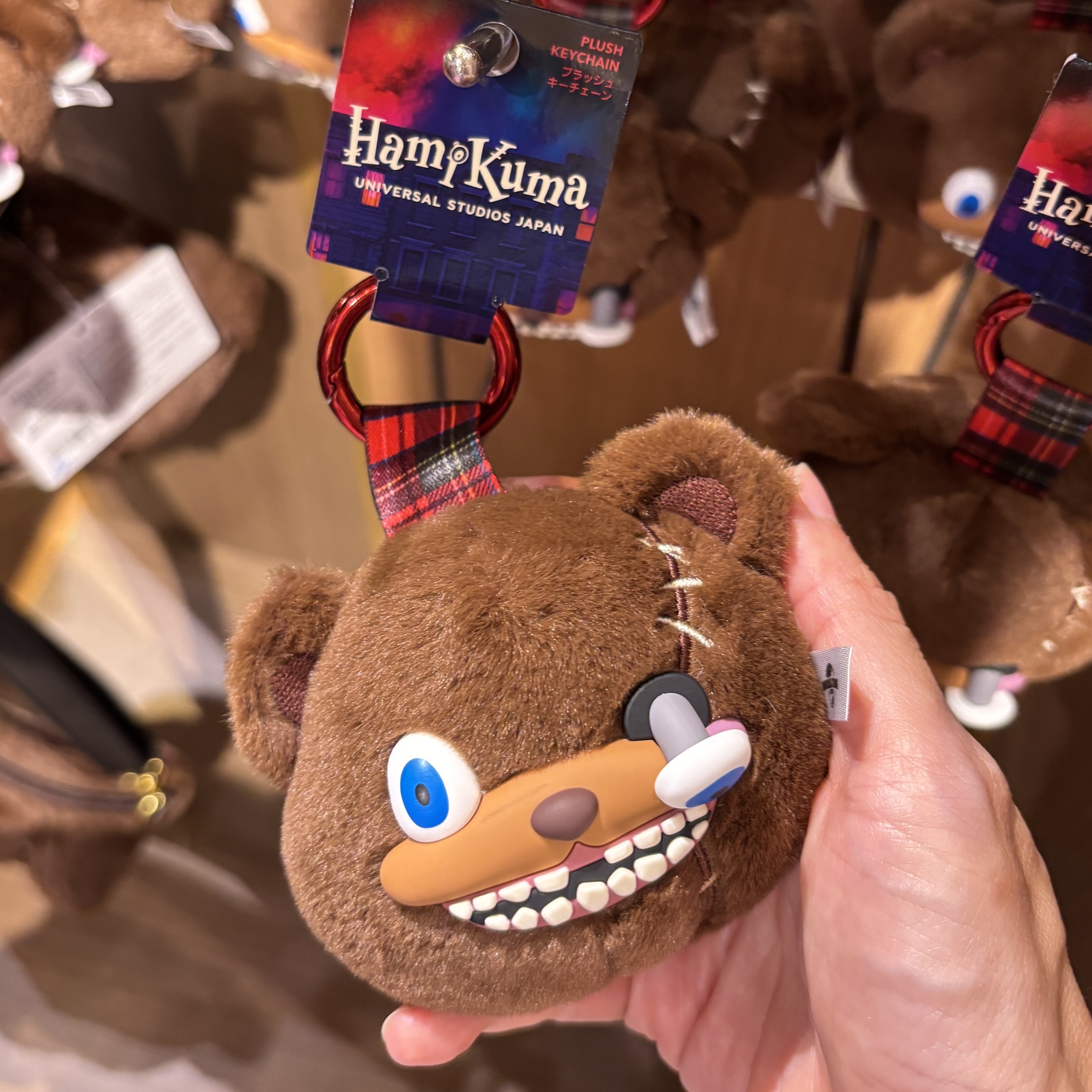 【訂貨】USJ Halloween - Hami-kuma 熊仔頭掛飾