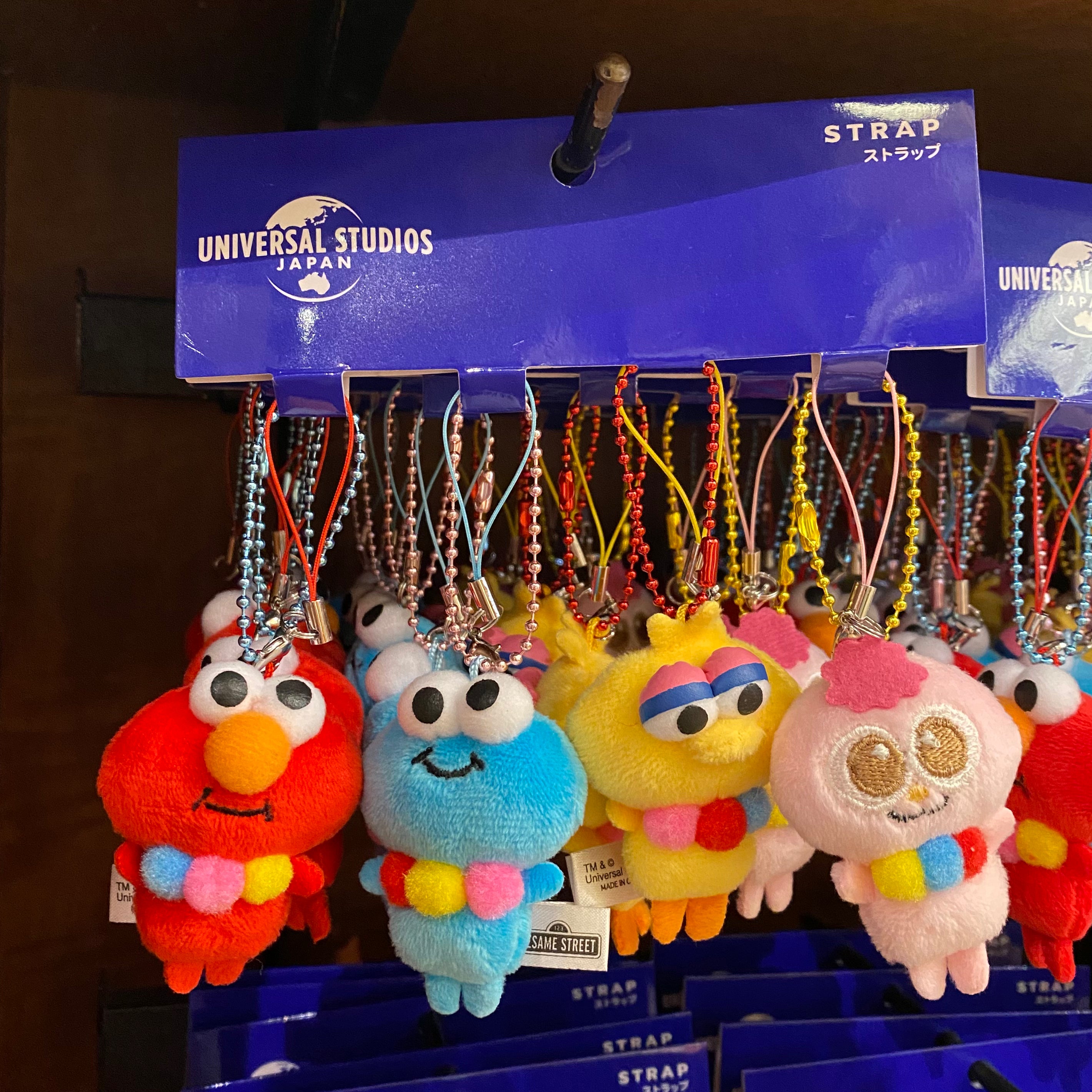 【訂貨】USJ 芝麻街 Q版小吊飾 4pcs