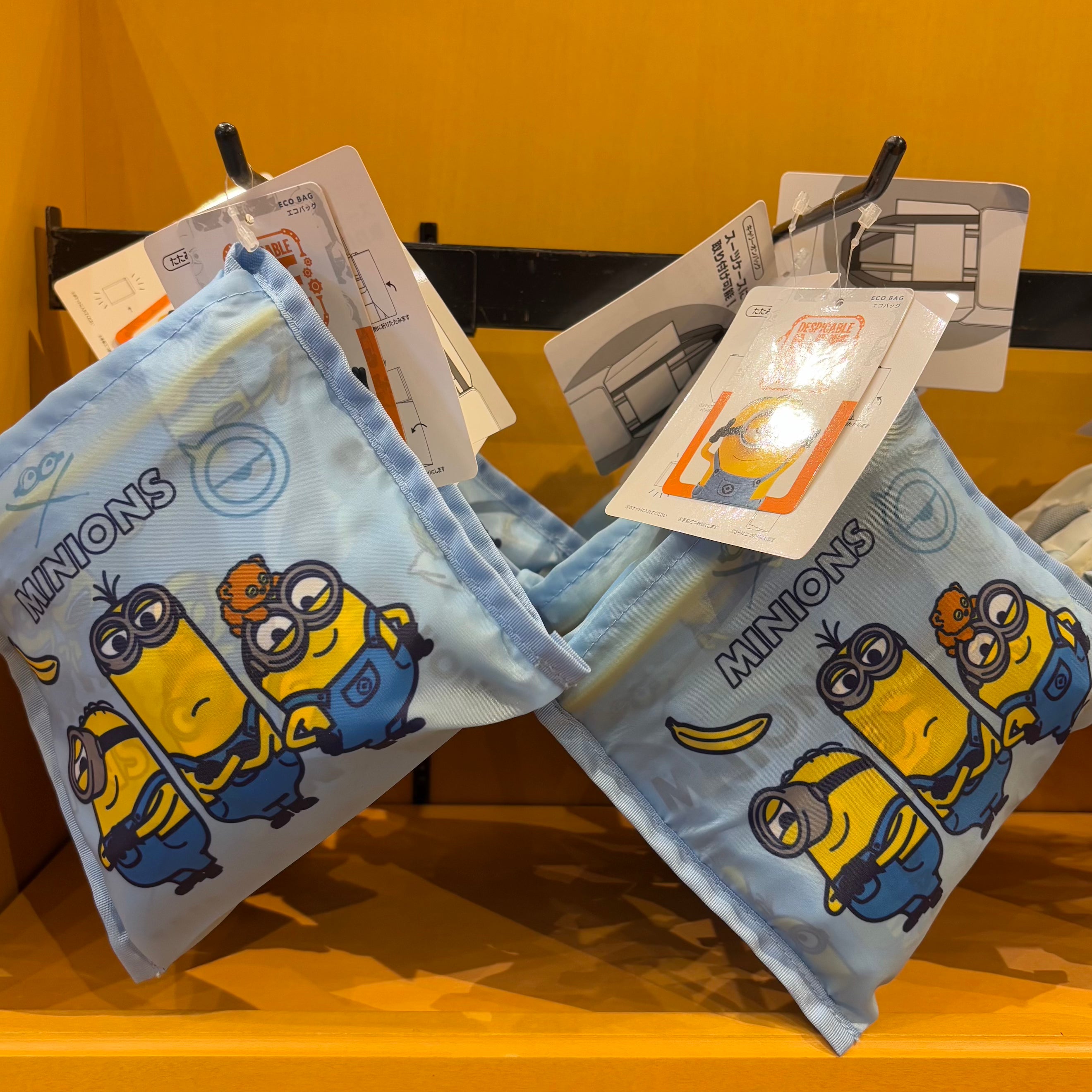 USJ Minions 可摺疊旅用行李袋 環保袋