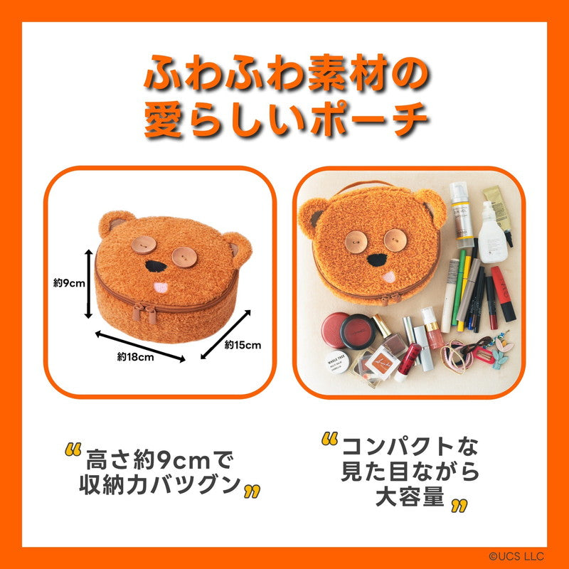 【訂貨】Tim Bear Tim熊 大頭化妝袋 手提包