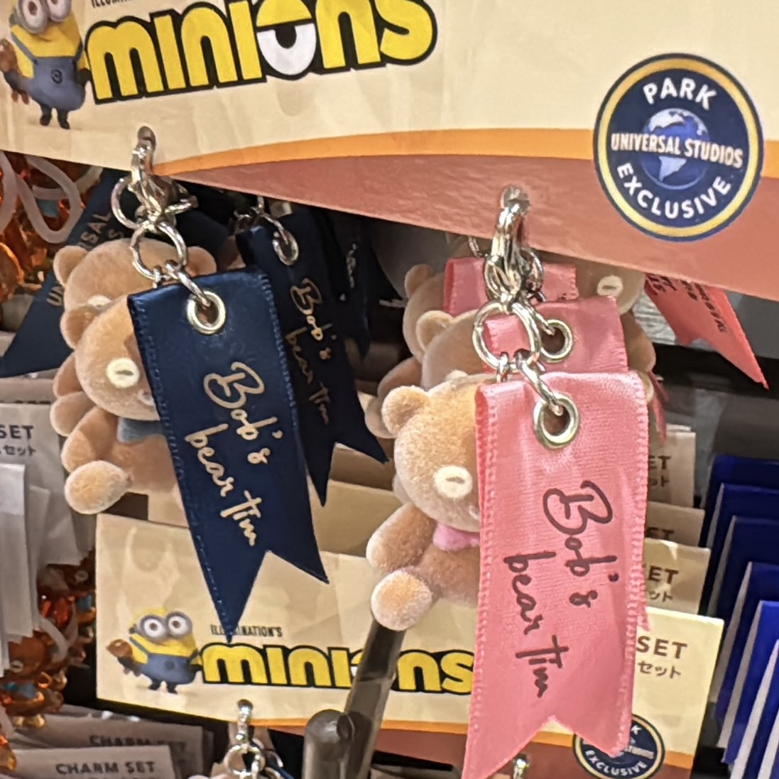 【訂貨】USJ Minions 迷你兵團 小小兵 絨毛 Tim Bear 小吊飾