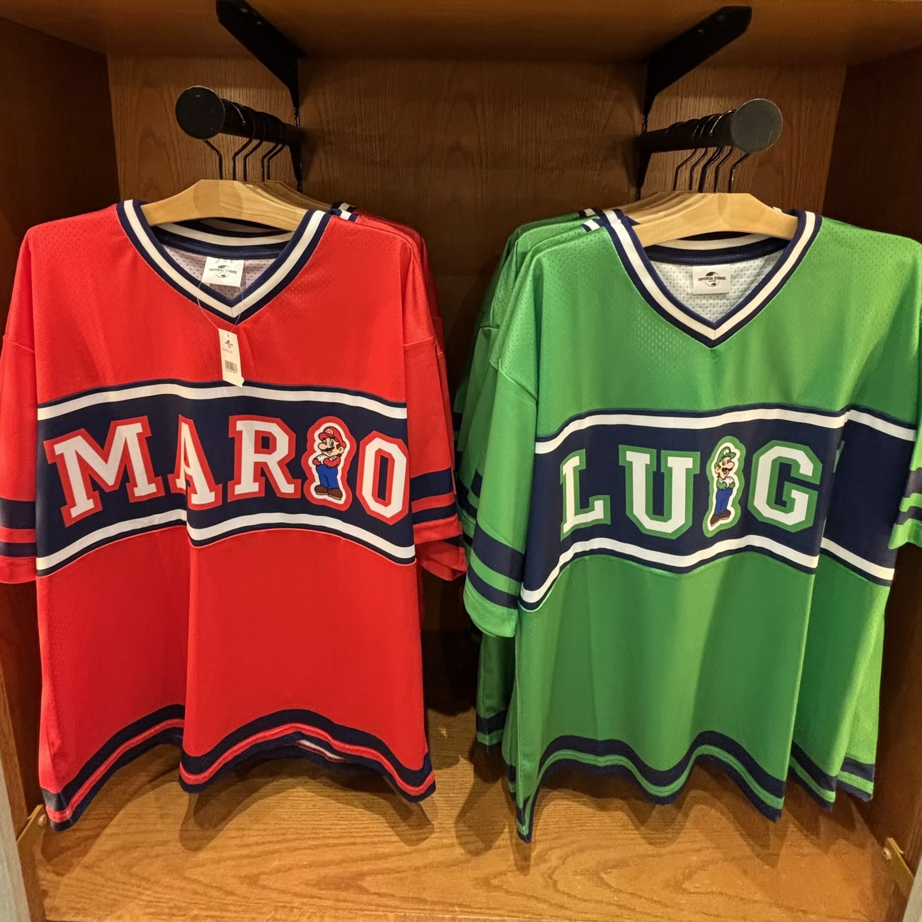 【訂貨】USJ Mario & Luiji 球衣 運動服