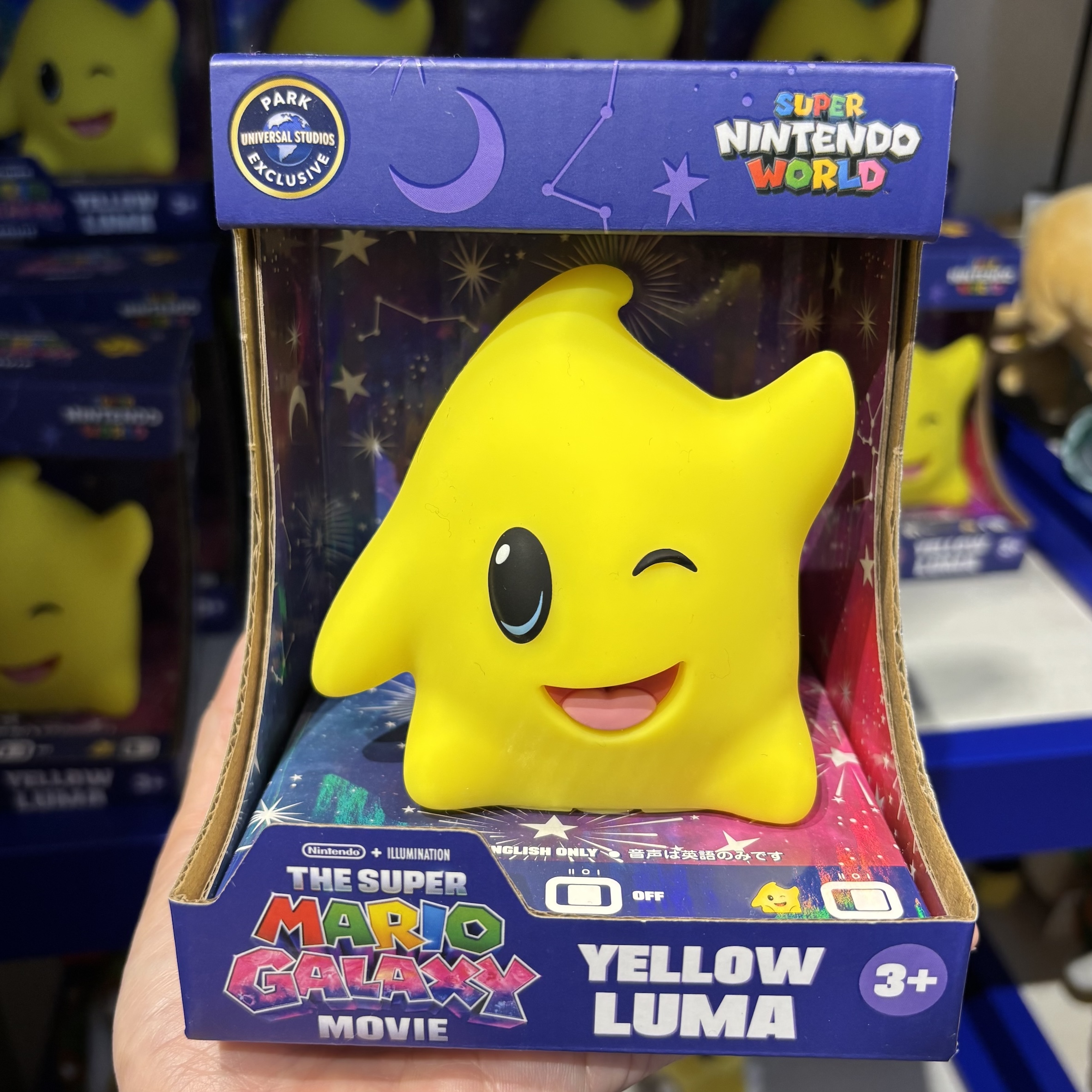 【訂貨】USJ Super Mario Galaxy Movie Luma 發光互動發聲玩具 可放肩膀