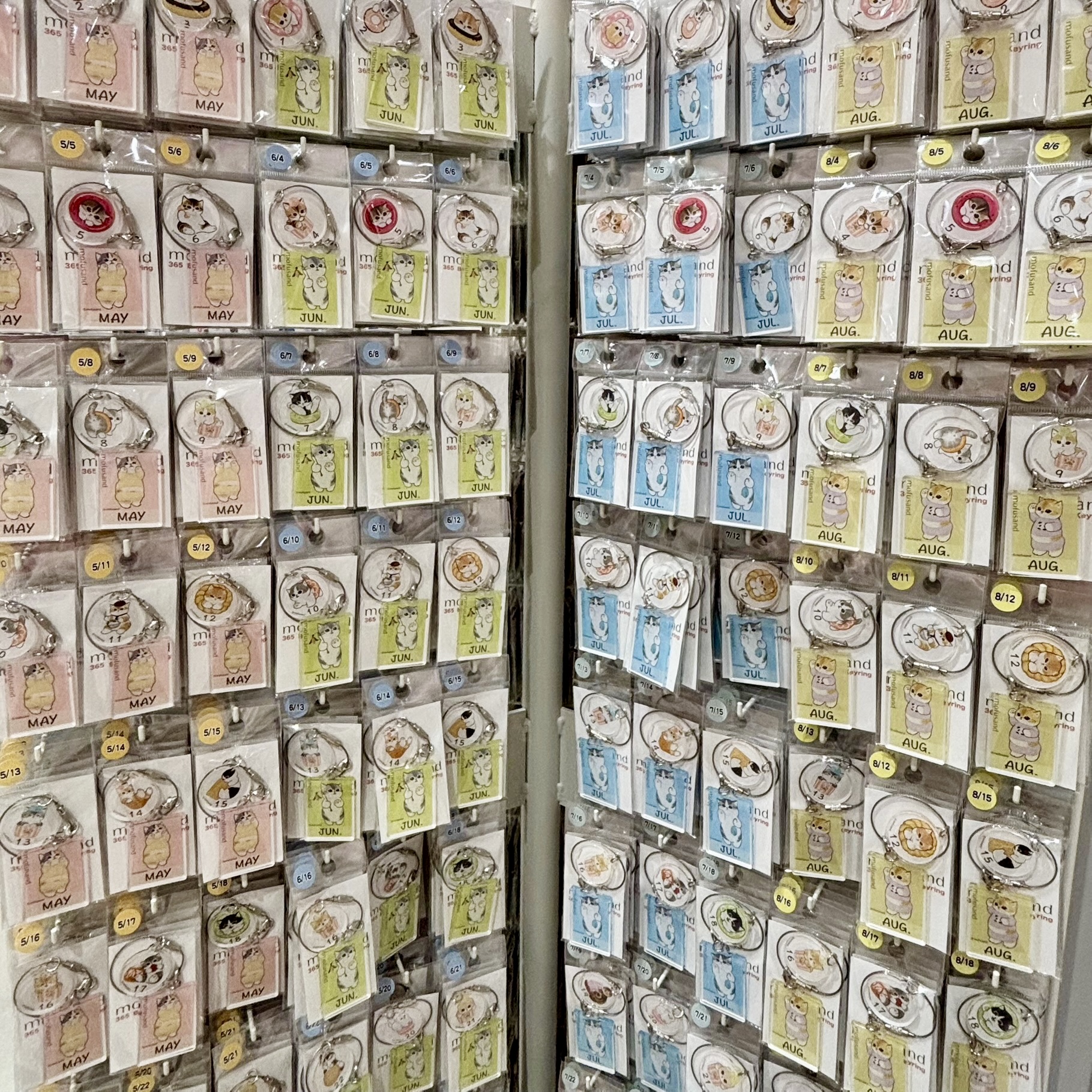 【訂貨】Mofusand Anniversary Key Ring 紀念日 生日 鑰匙扣 鑰匙圈