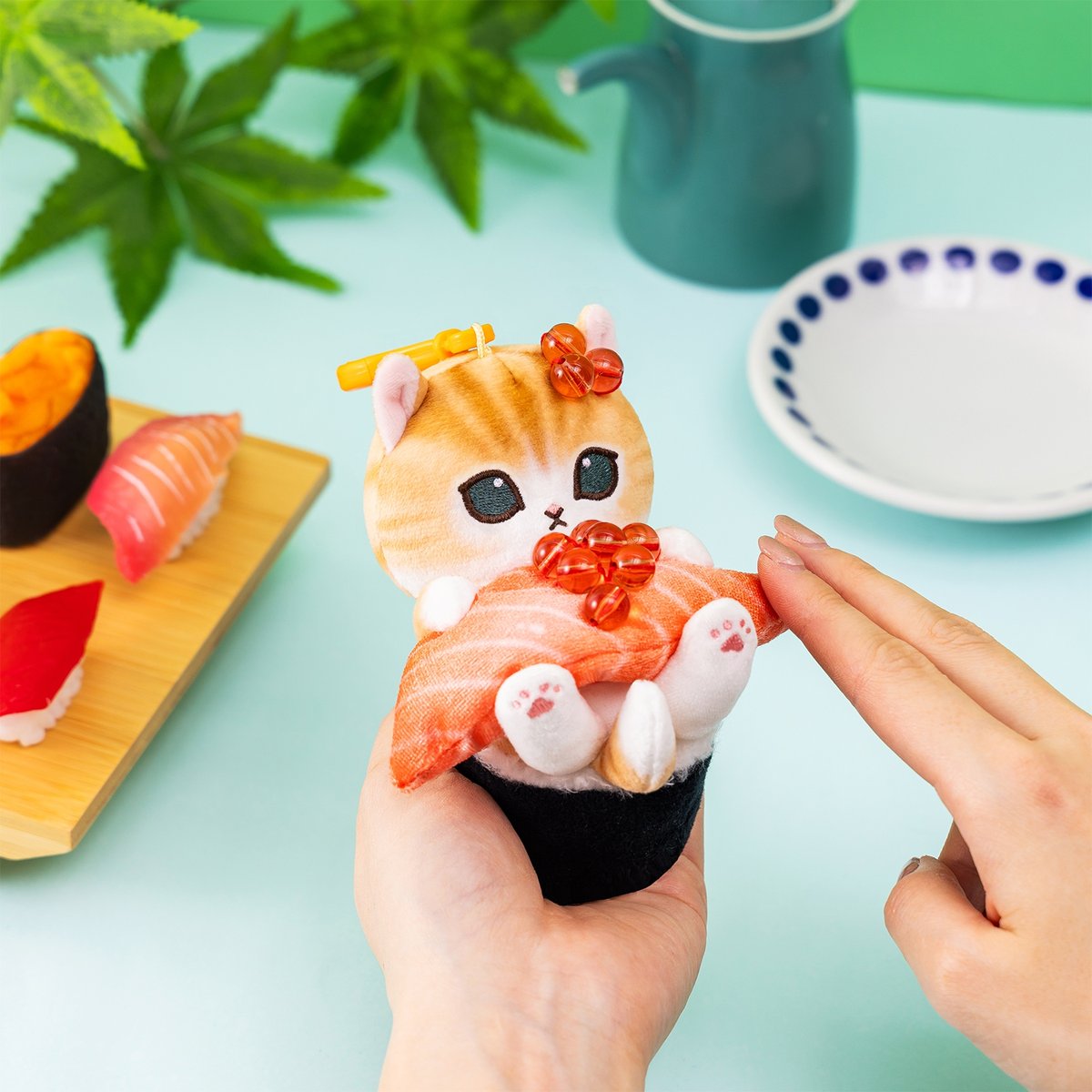 Mofusand Sushi Cat Mascot
