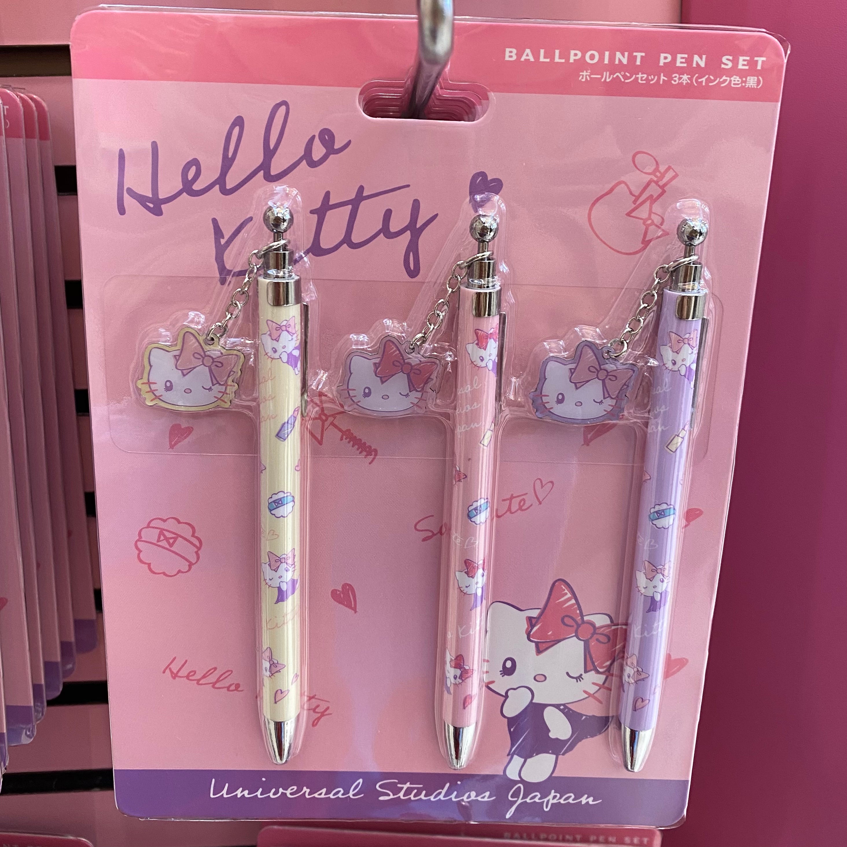 【訂貨】USJ Hello Kitty 原子筆 3pcs set