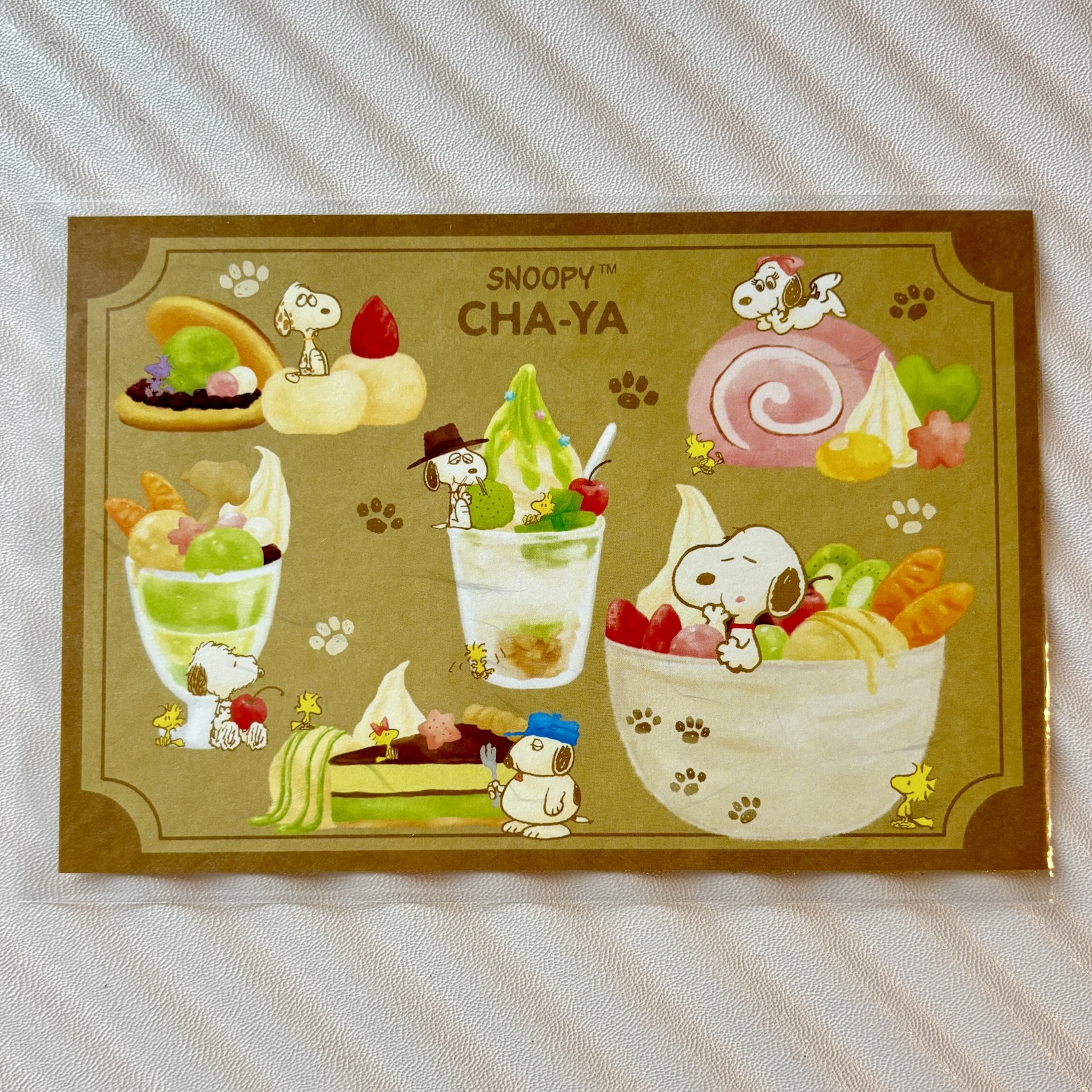 【訂貨】Snoopy 茶屋限定 明信片