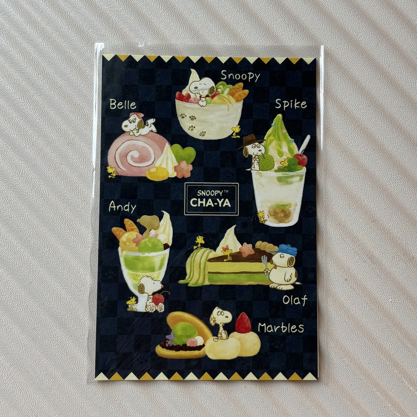 【訂貨】Snoopy 茶屋限定 明信片