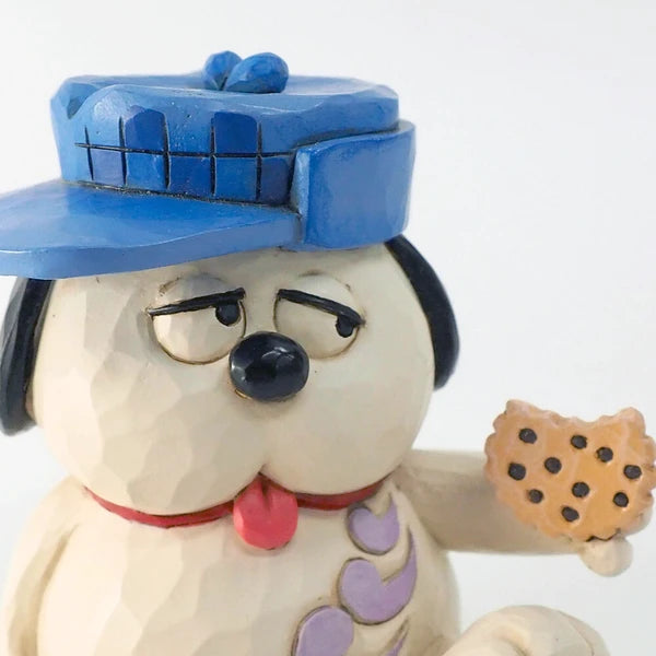 JIM SHORE PEANUTS Snoopy 木雕擺設 - Olaf