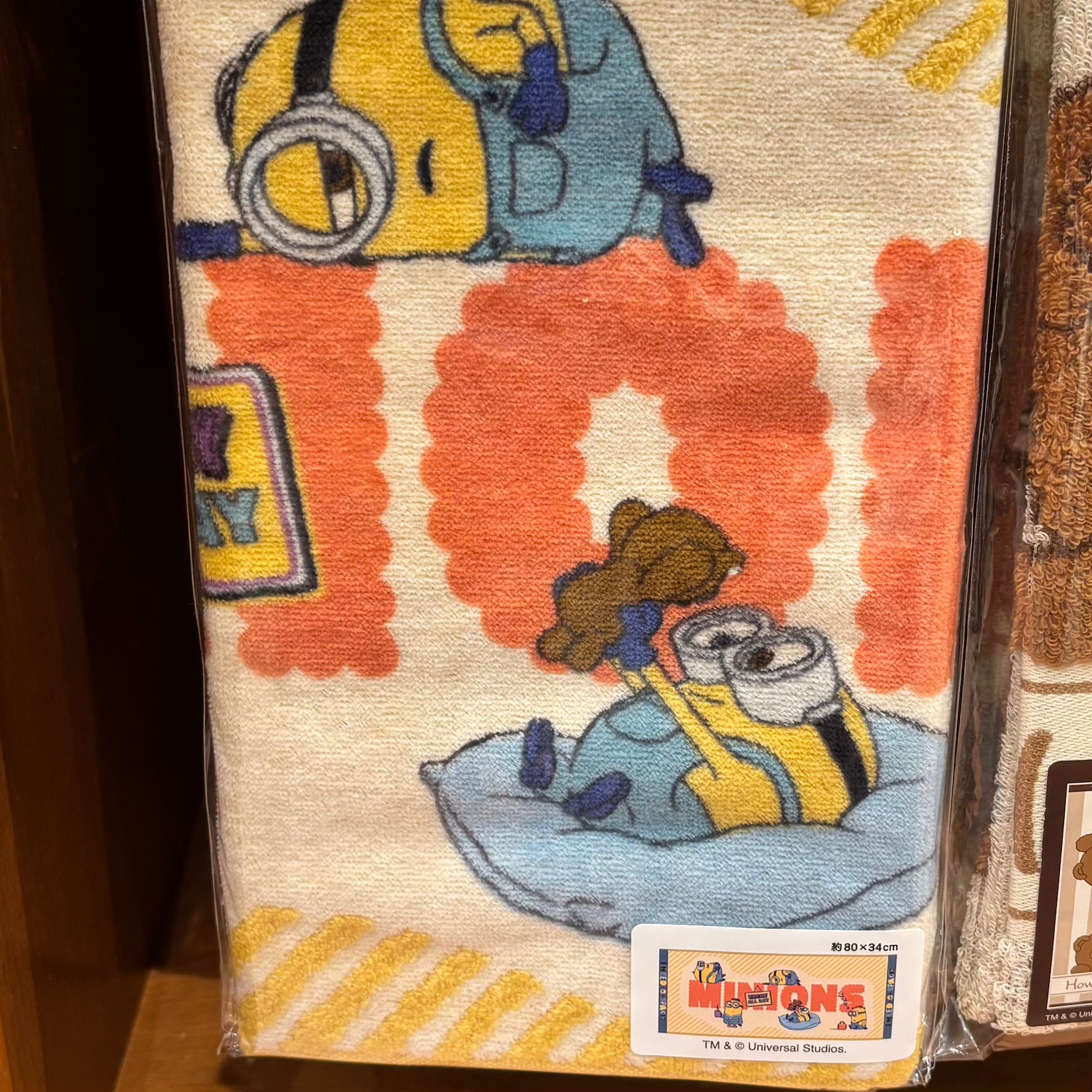 【訂貨】USJ MINIONS 長毛巾