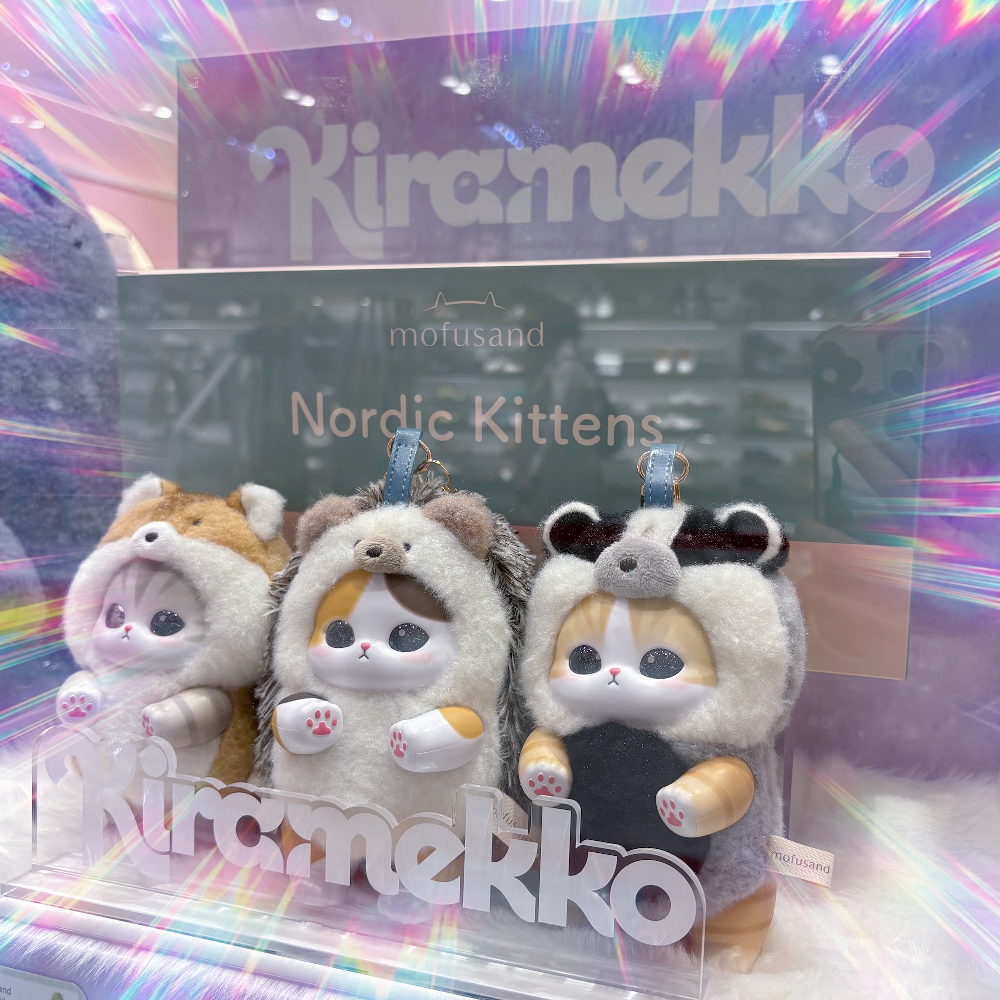 【預訂｜5月底】Mofusand Kiramekko Nordic Kittens 掛飾公仔 盲盒