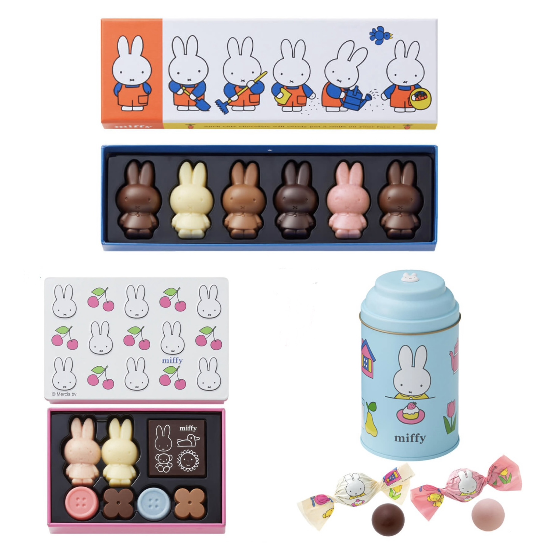 【預訂｜2月】情人節限定 - Miffy 朱古力