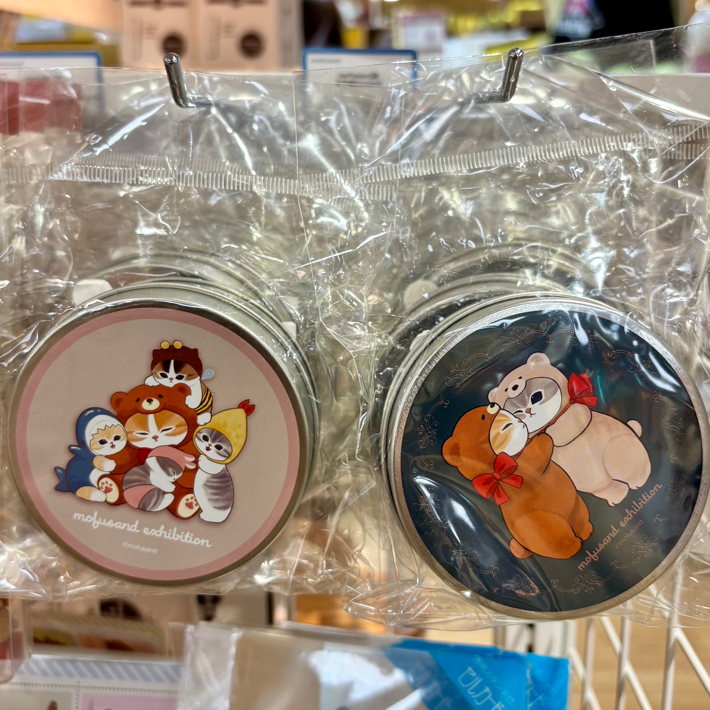 Mofusand 展限定 紅茶風圓罐便條 Memo